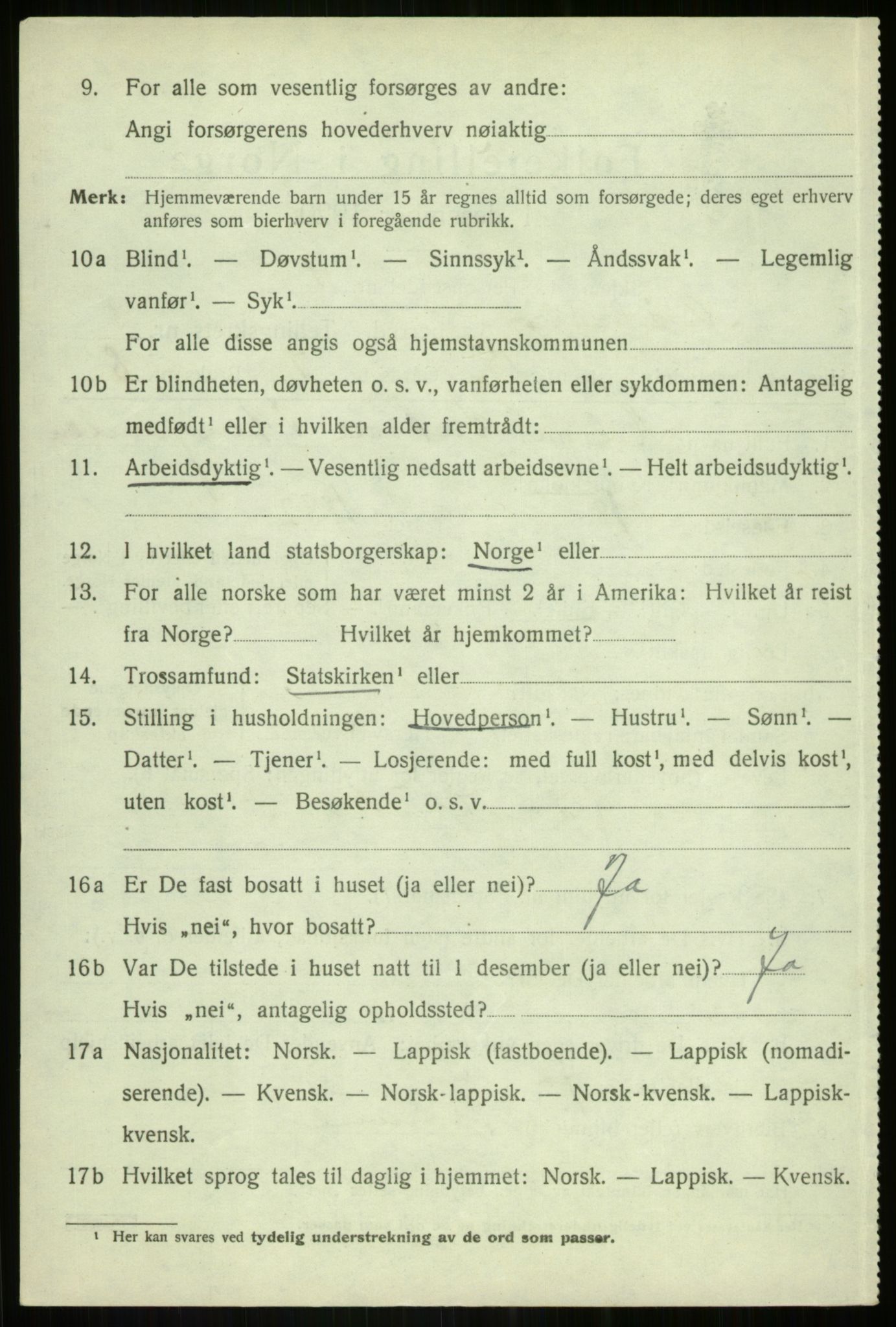 SATØ, Folketelling 1920 for 1924 Målselv herred, 1920, s. 2428