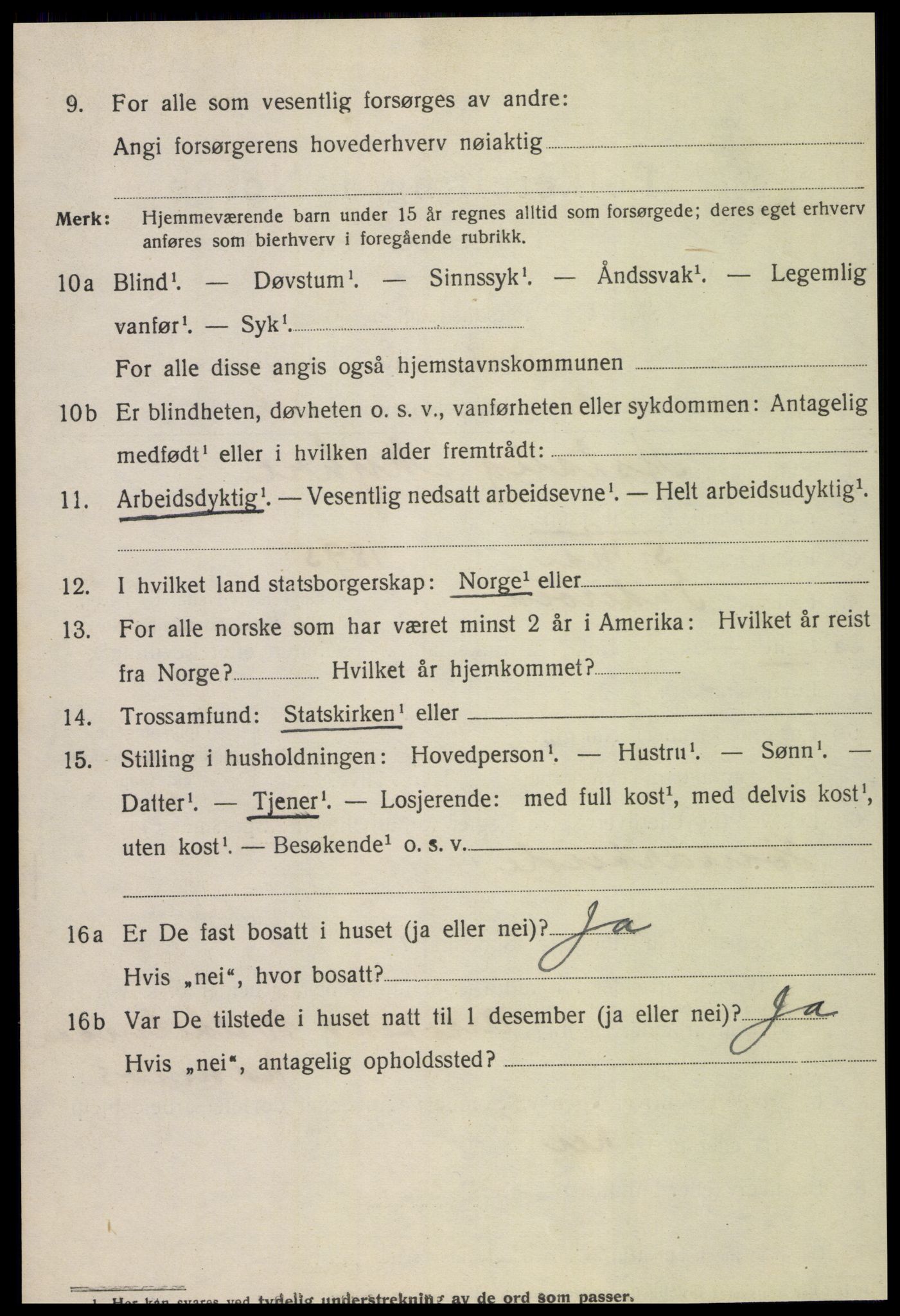 SAT, Folketelling 1920 for 1703 Namsos ladested, 1920, s. 5614