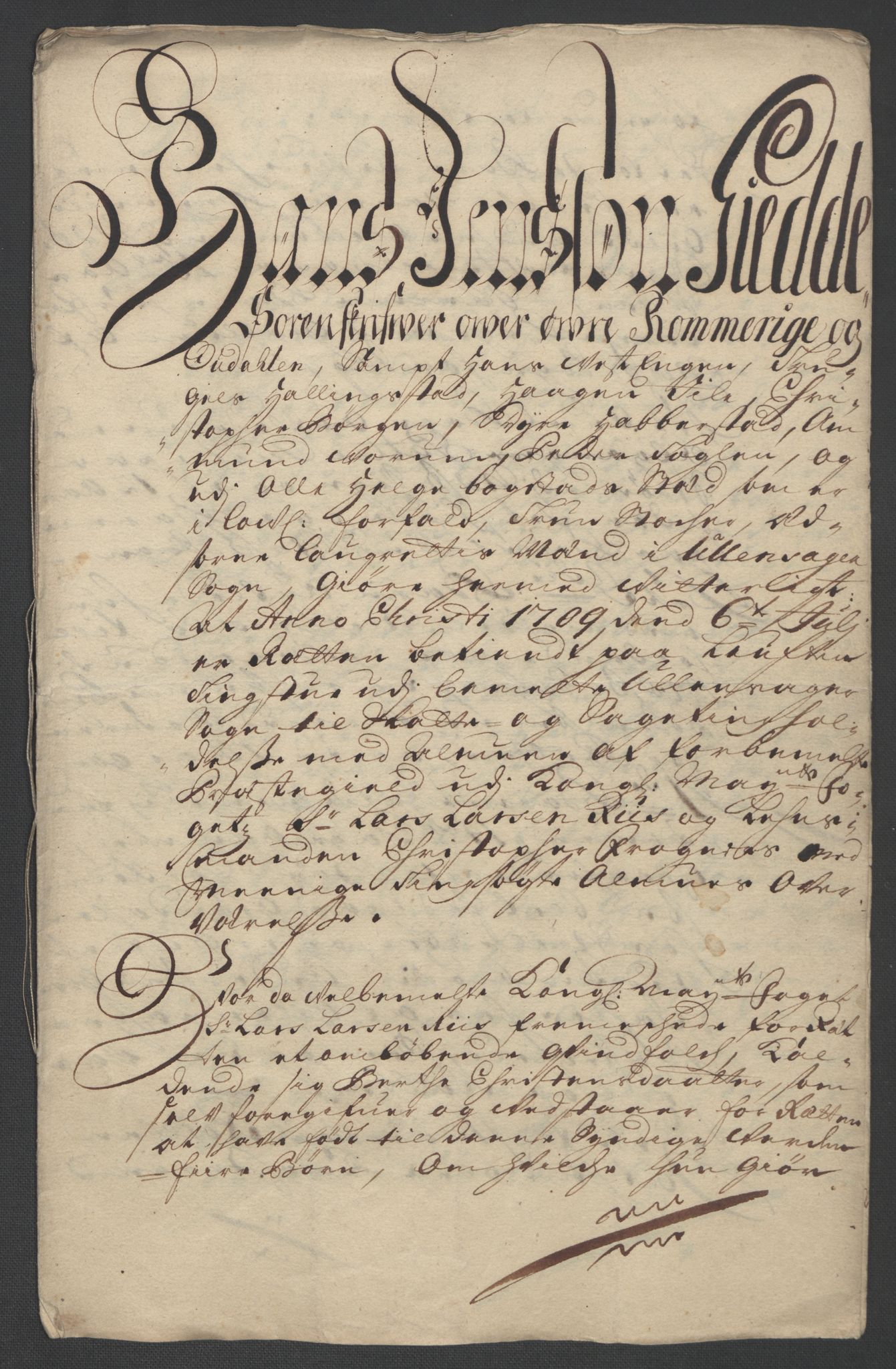 Rentekammeret inntil 1814, Reviderte regnskaper, Fogderegnskap, AV/RA-EA-4092/R12/L0719: Fogderegnskap Øvre Romerike, 1708-1709, s. 380