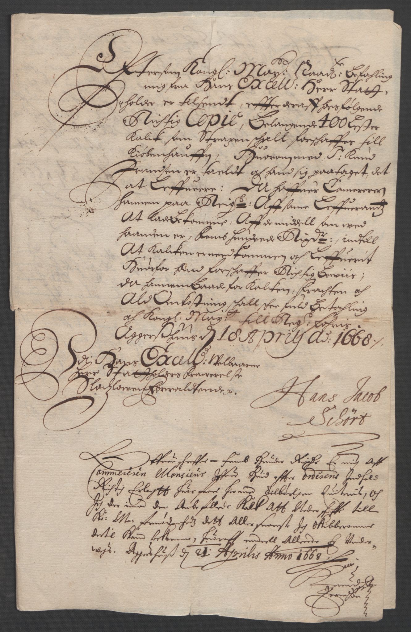 Rentekammeret inntil 1814, Reviderte regnskaper, Stiftamtstueregnskaper, Landkommissariatet på Akershus og Akershus stiftamt, AV/RA-EA-5869/R/Rb/L0045: Akershus stiftamt, 1667