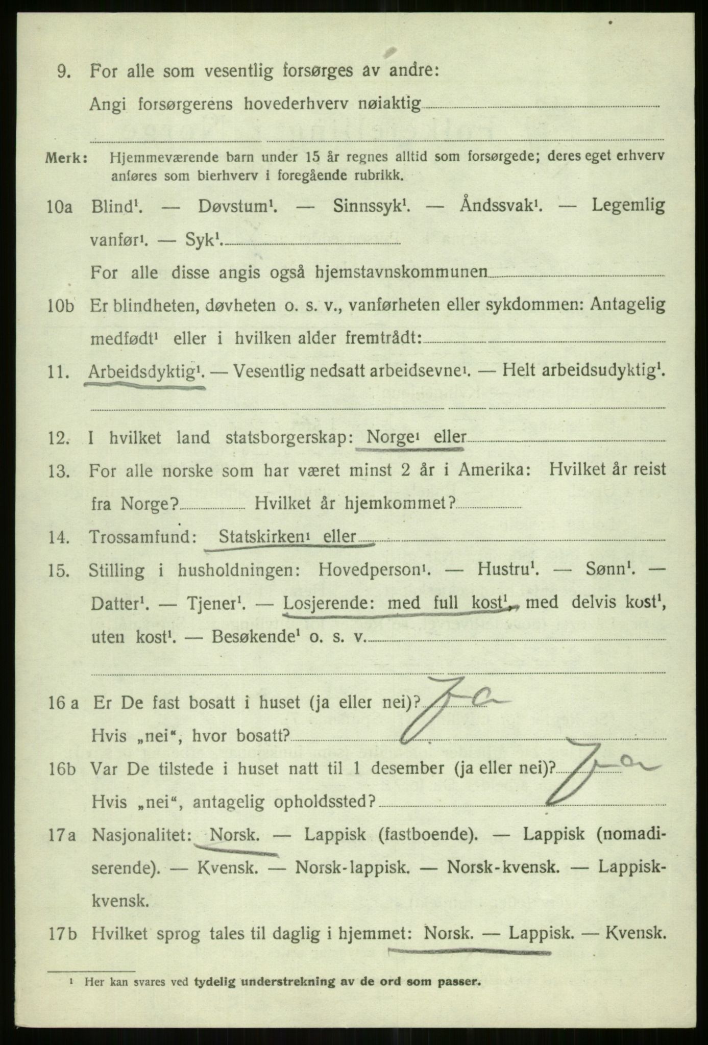 SATØ, Folketelling 1920 for 1934 Tromsøysund herred, 1920, s. 13857