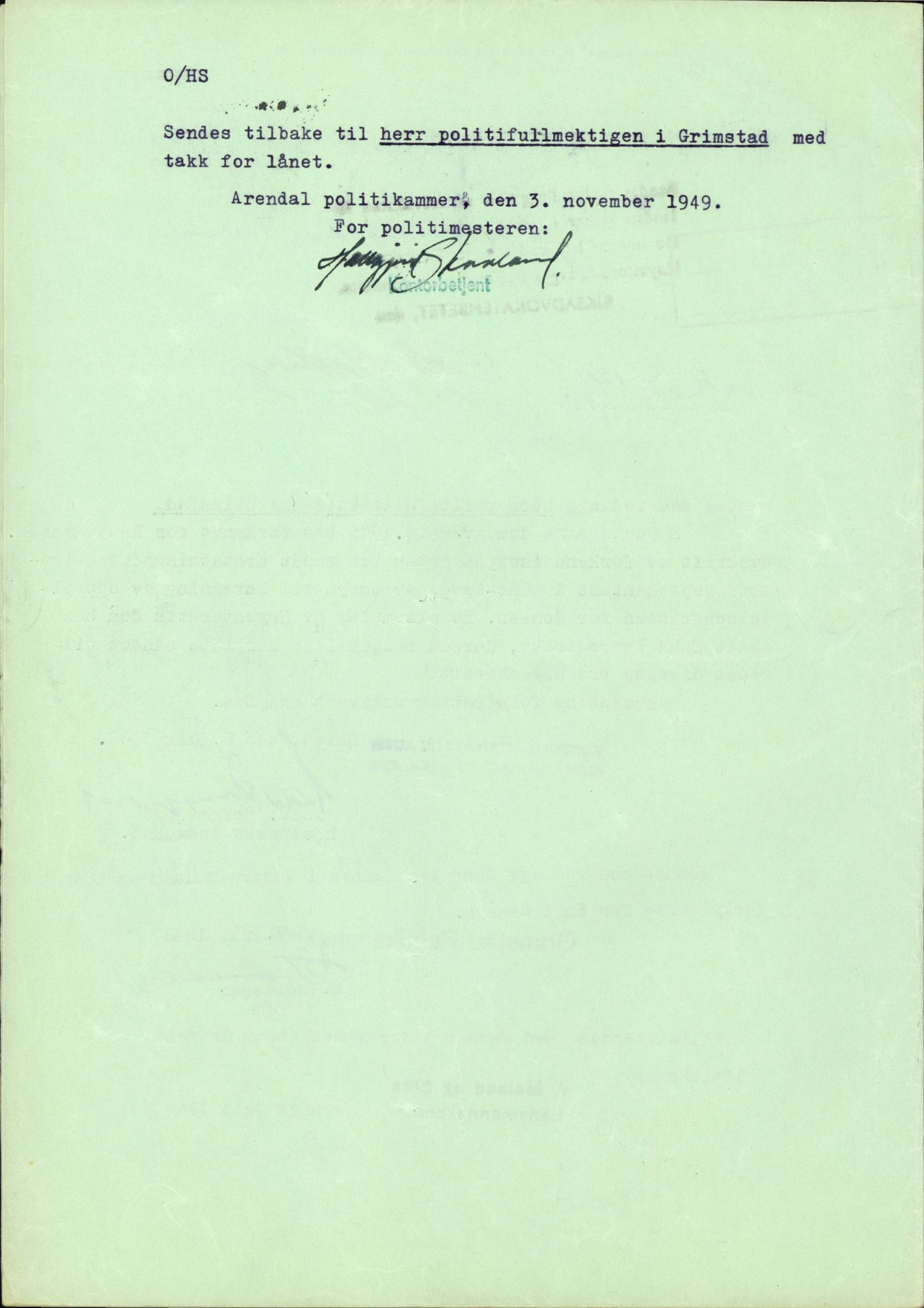 Landssvikarkivet, Arendal politikammer, AV/RA-S-3138-25/D/Dc, 1945-1951, s. 25