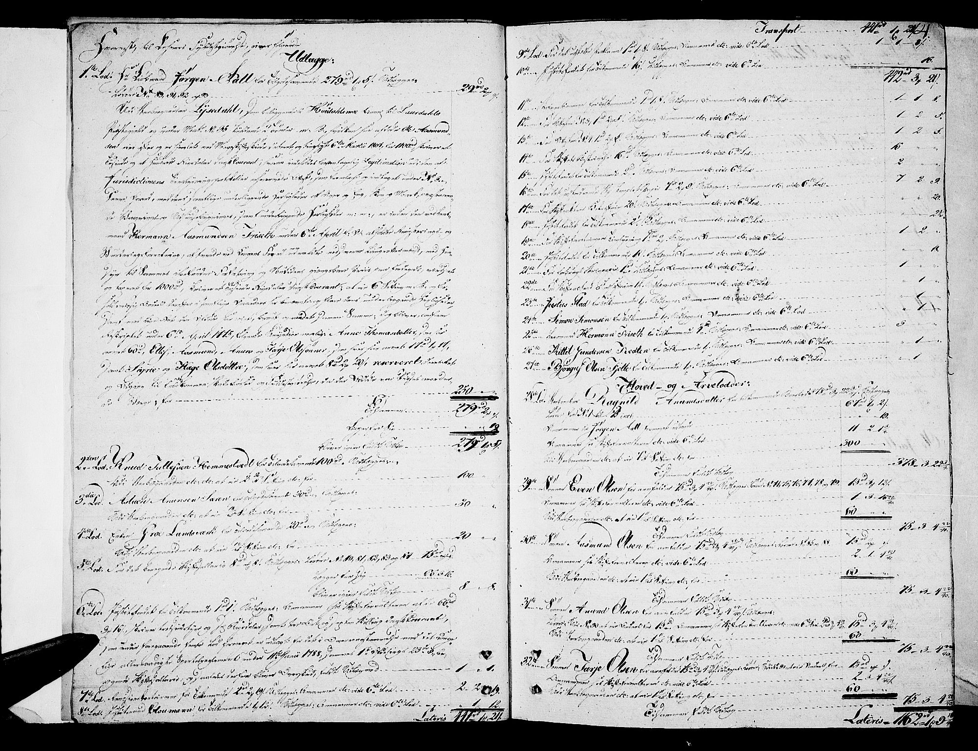 Vest-Telemark sorenskriveri, AV/SAKO-A-134/H/Ha/Haa/L0020a: Skifteprotokoll, 1810-1821, s. 3b-4a