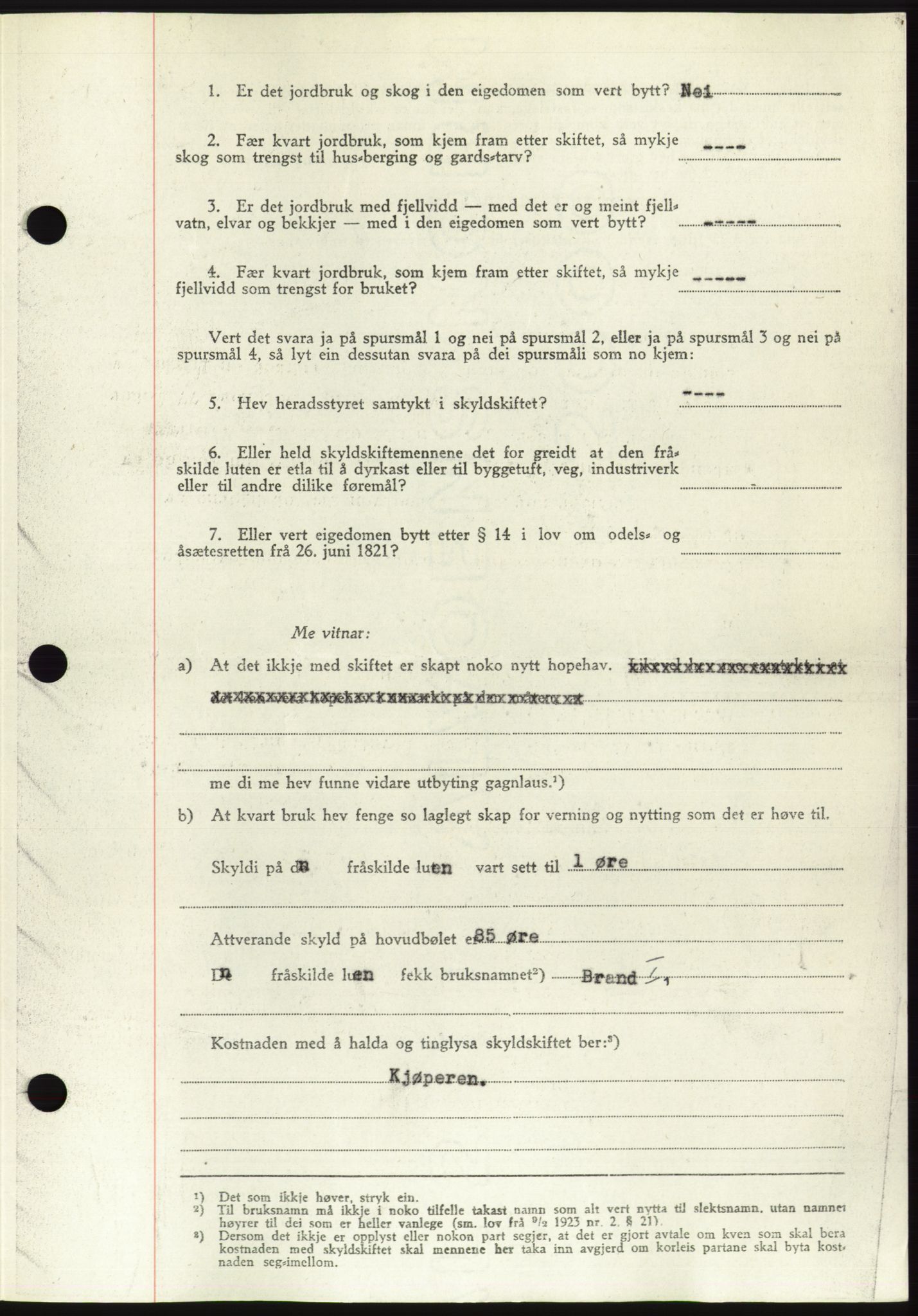 Søre Sunnmøre sorenskriveri, AV/SAT-A-4122/1/2/2C/L0082: Pantebok nr. 8A, 1948-1948, Dagboknr: 1037/1948