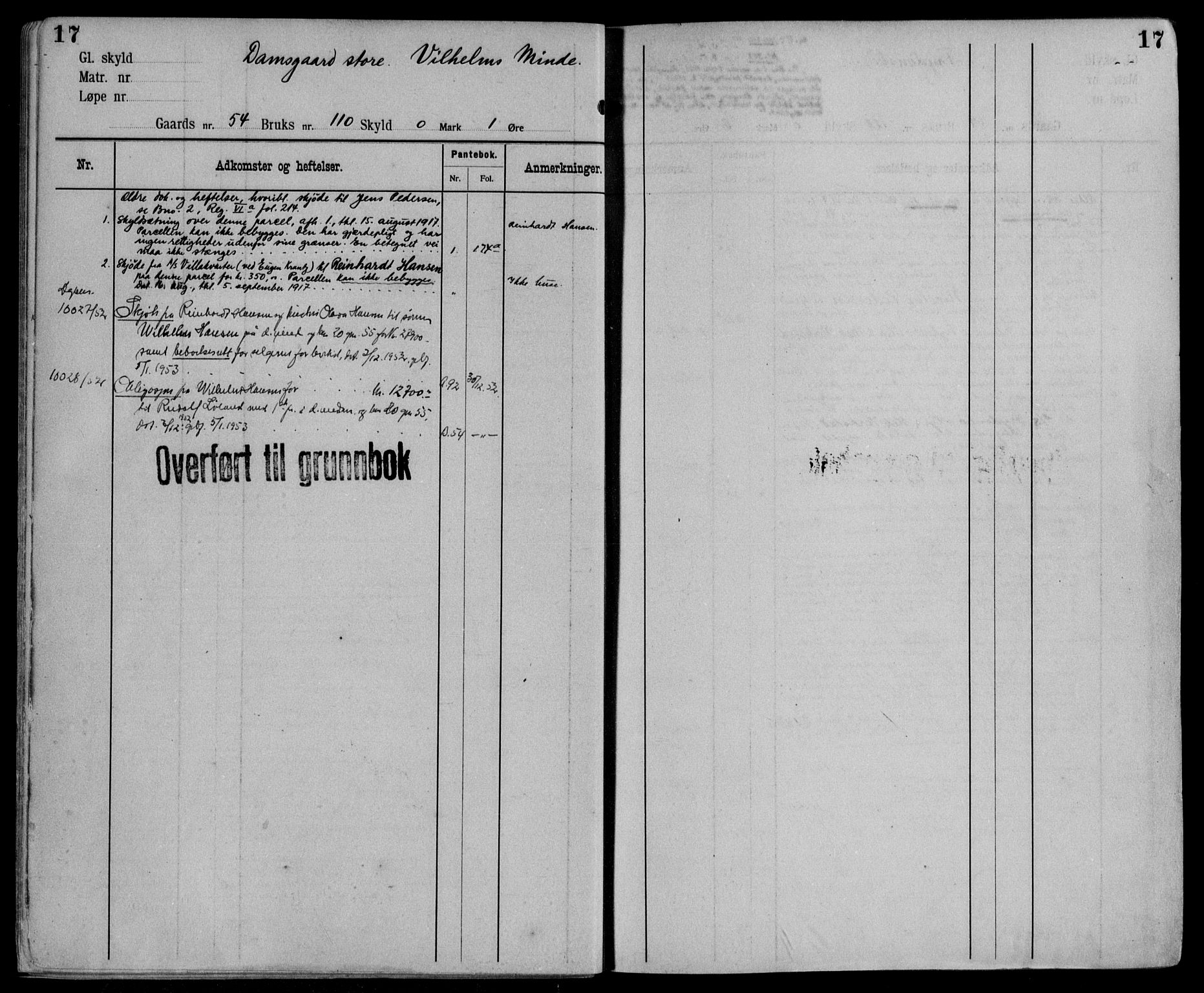 Midhordland sorenskriveri, AV/SAB-A-3001/1/G/Ga/Gab/L0115: Panteregister nr. II.A.b.115, s. 17