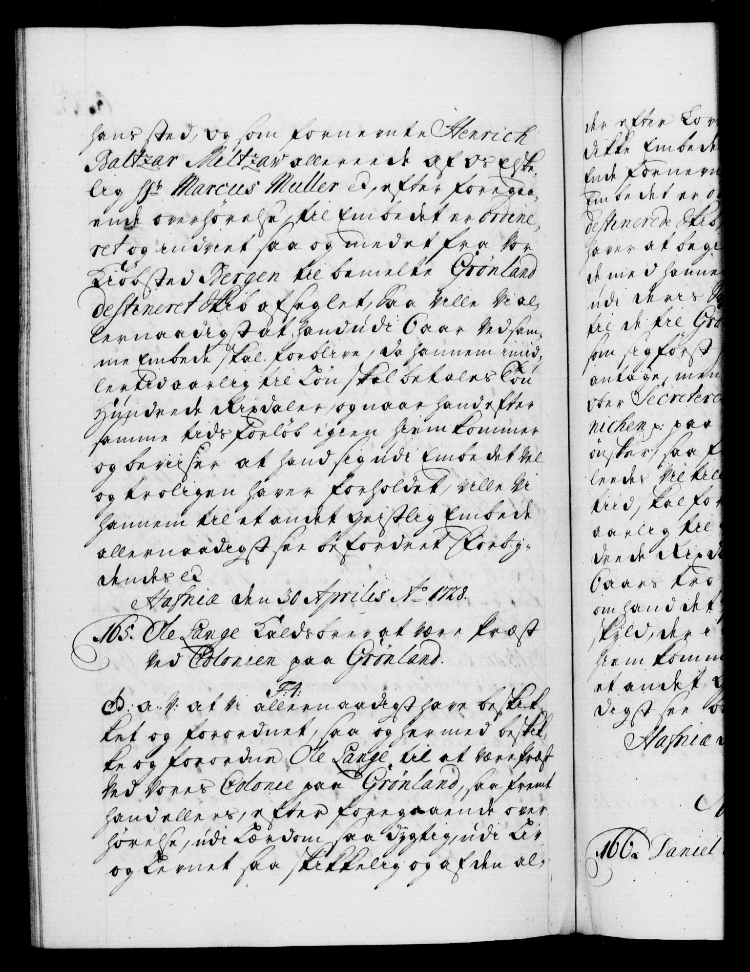 Danske Kanselli 1572-1799, RA/EA-3023/F/Fc/Fca/Fcaa/L0025: Norske registre, 1726-1728, s. 635b