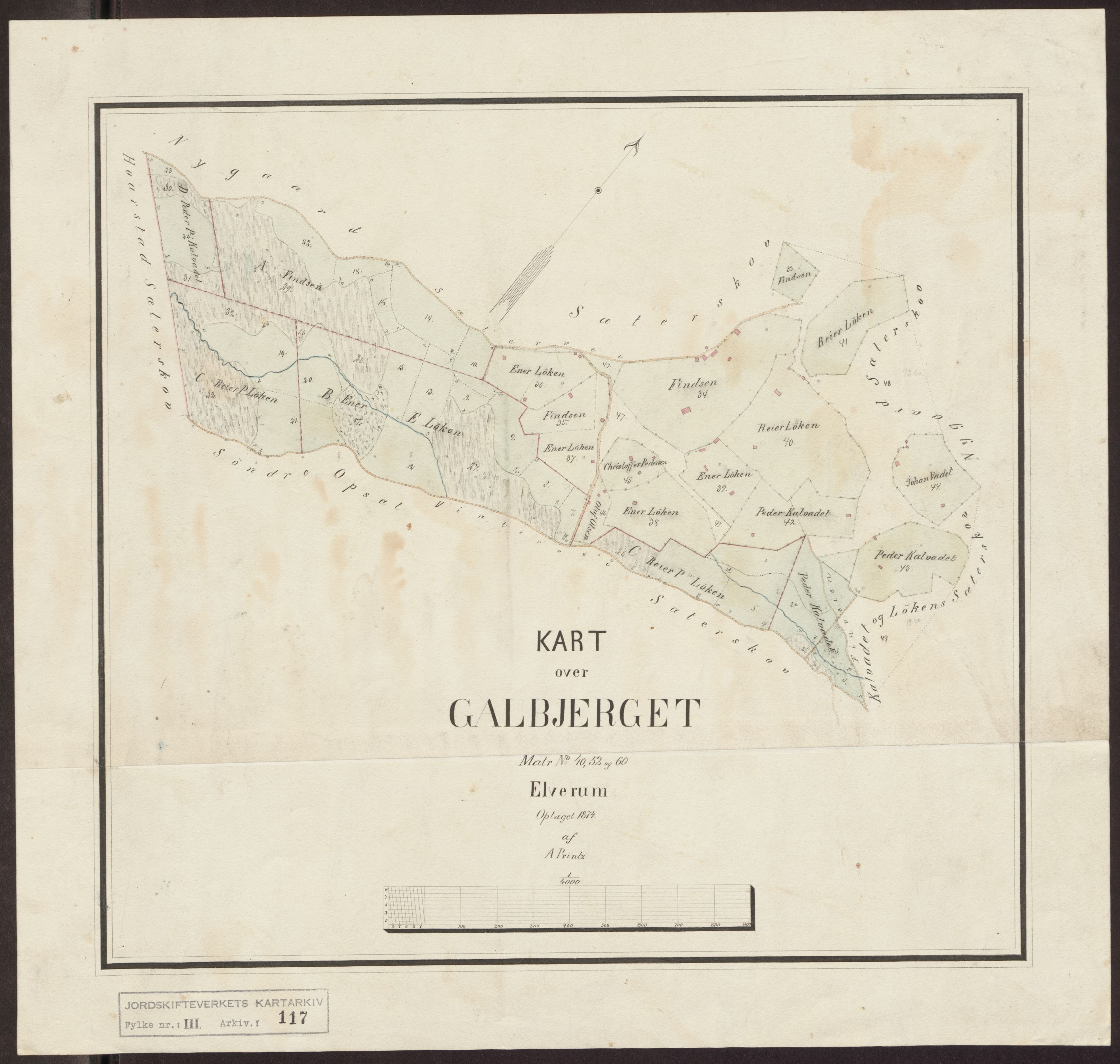 Jordskifteverkets kartarkiv, RA/S-3929/T, 1859-1988, s. 158
