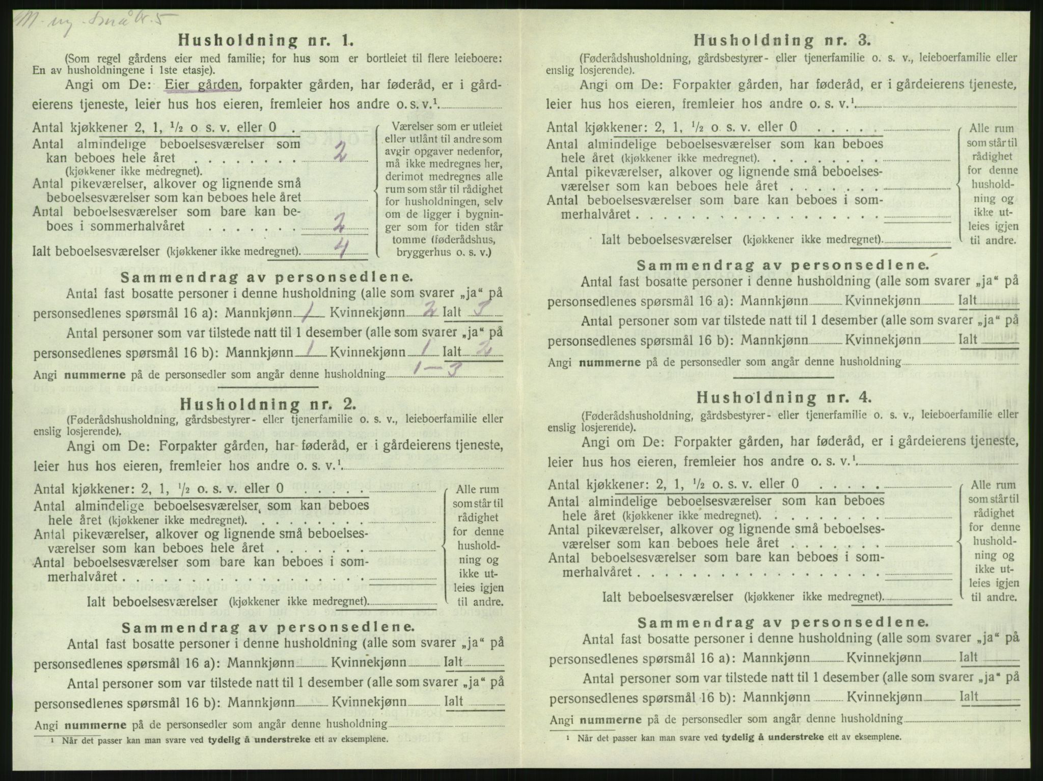 SAT, Folketelling 1920 for 1832 Hemnes herred, 1920, s. 1277