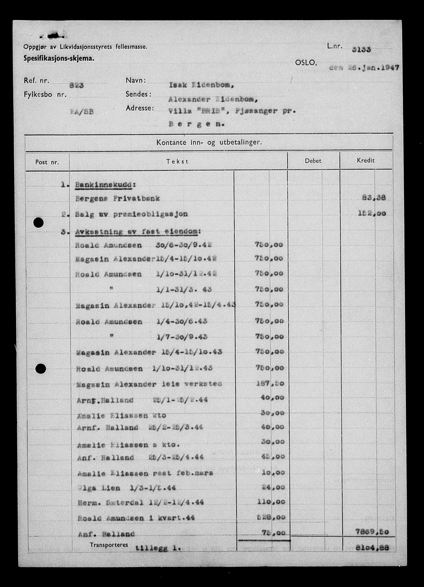 Justisdepartementet, Tilbakeføringskontoret for inndratte formuer, AV/RA-S-1564/H/Hc/Hcd/L0994: --, 1945-1947, s. 519