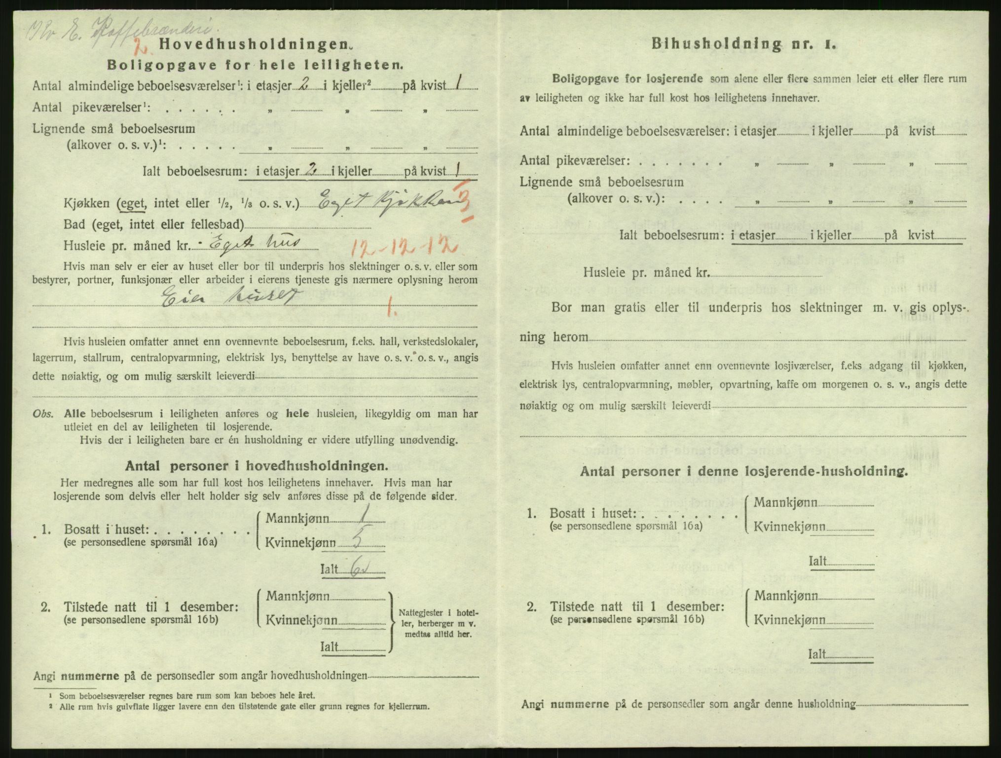 SAK, Folketelling 1920 for 0901 Risør kjøpstad, 1920, s. 2036