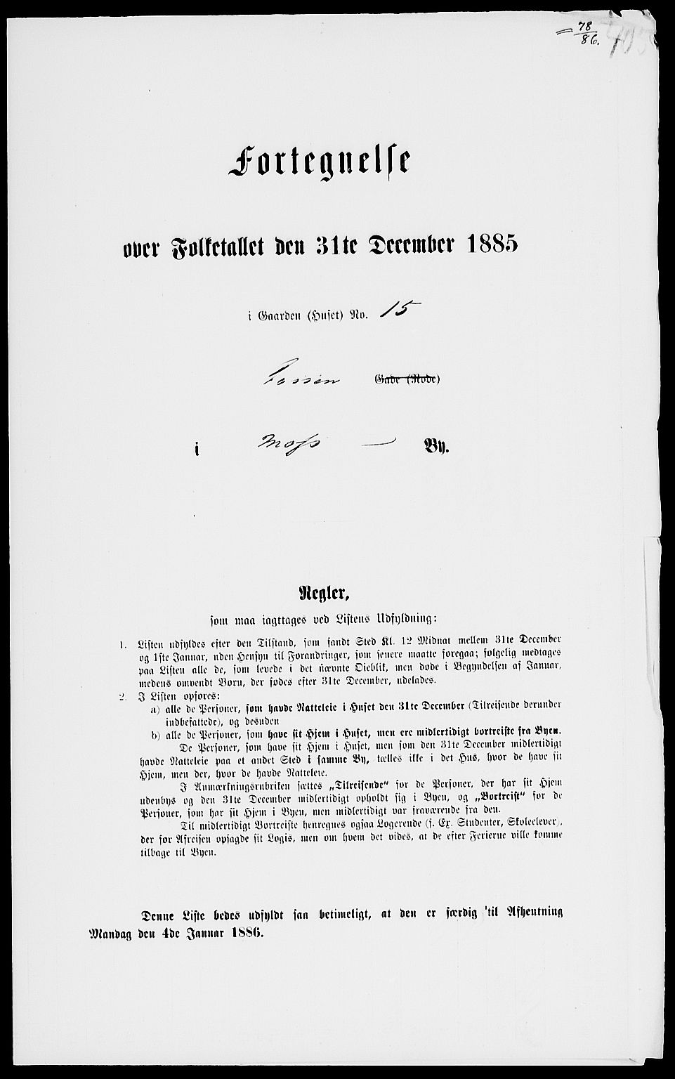 RA, Folketelling 1885 for 0104 Moss kjøpstad, 1885, s. 912