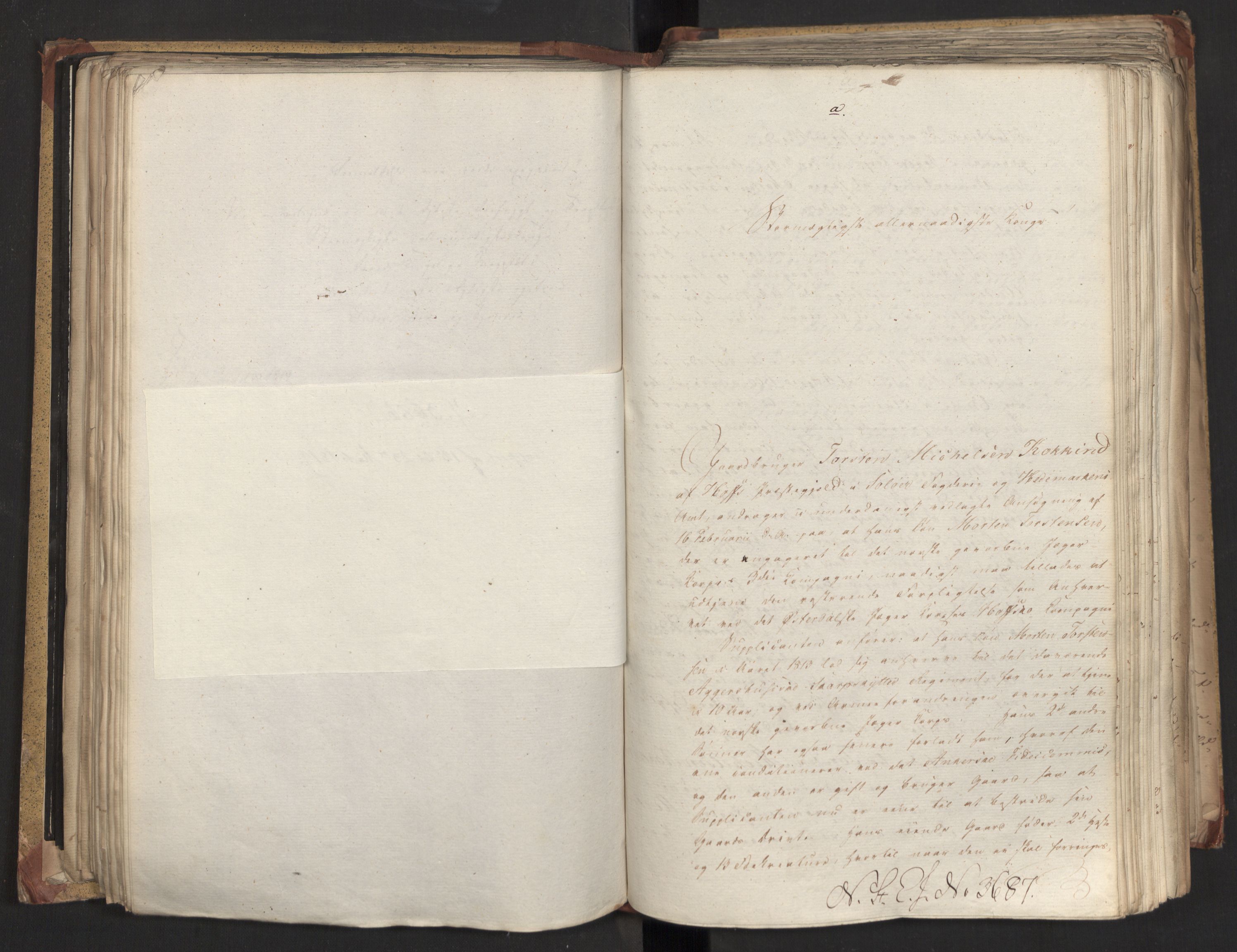 Statsrådsavdelingen i Stockholm, AV/RA-S-1003/D/Da/L0018: Regjeringsinnstillinger nr. 3599-3855, 1819, s. 191