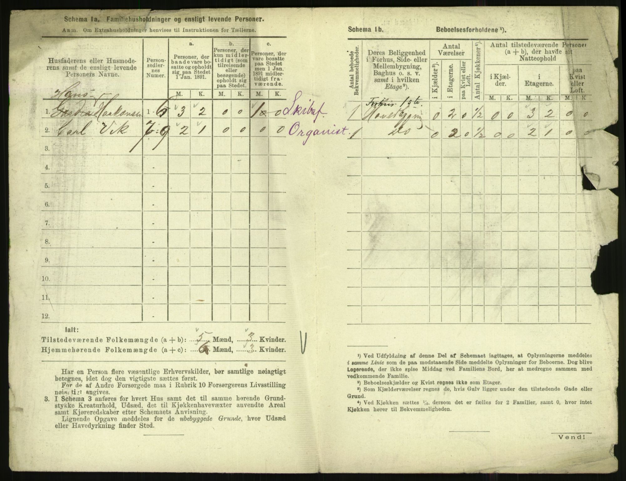 RA, Folketelling 1891 for 1002 Mandal ladested, 1891, s. 1110