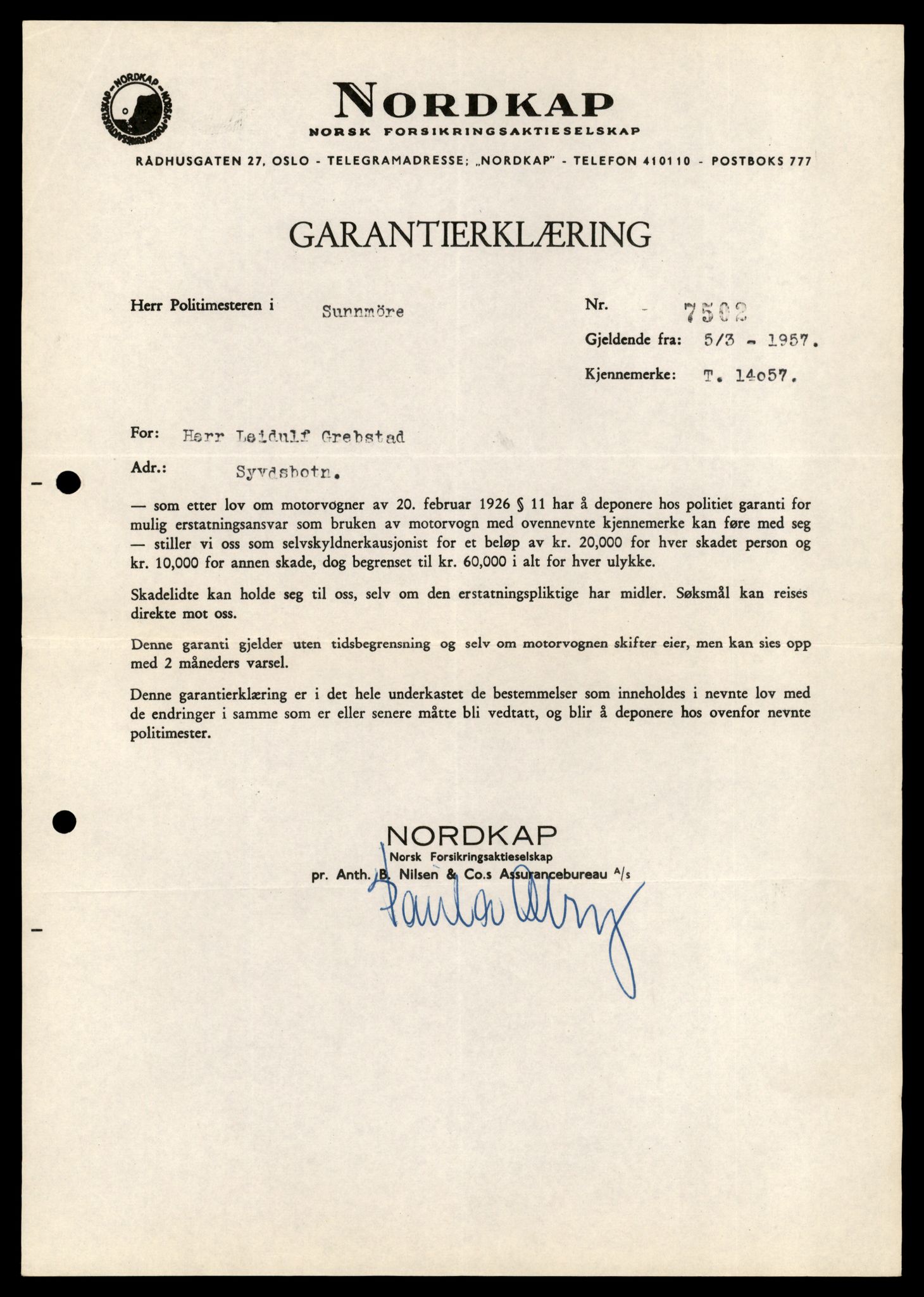 Møre og Romsdal vegkontor - Ålesund trafikkstasjon, AV/SAT-A-4099/F/Fe/L0042: Registreringskort for kjøretøy T 13906 - T 14079, 1927-1998, s. 2653