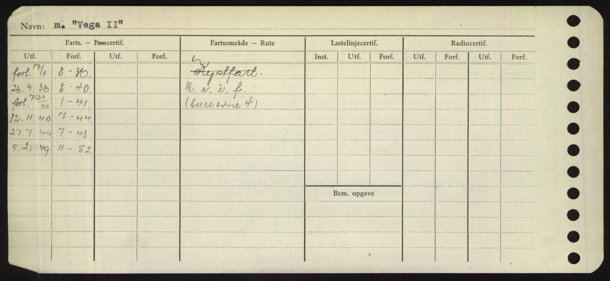 Sjøfartsdirektoratet med forløpere, Skipsmålingen, RA/S-1627/H/Hd/L0040: Fartøy, U-Ve, s. 466