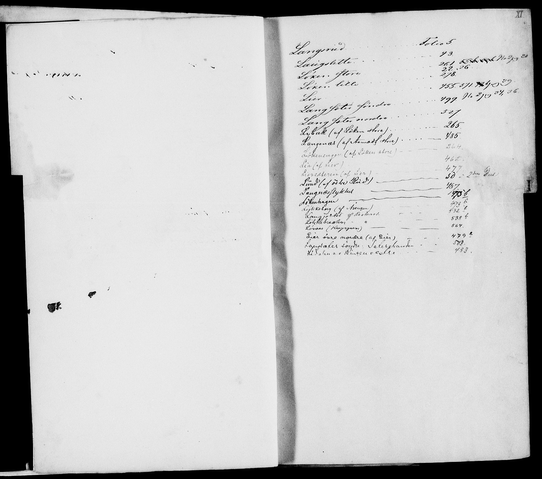 Trøgstad sorenskriveri, SAO/A-10659/G/Ga/L0001: Panteregister nr. 1a, 1795-1922, s. 11