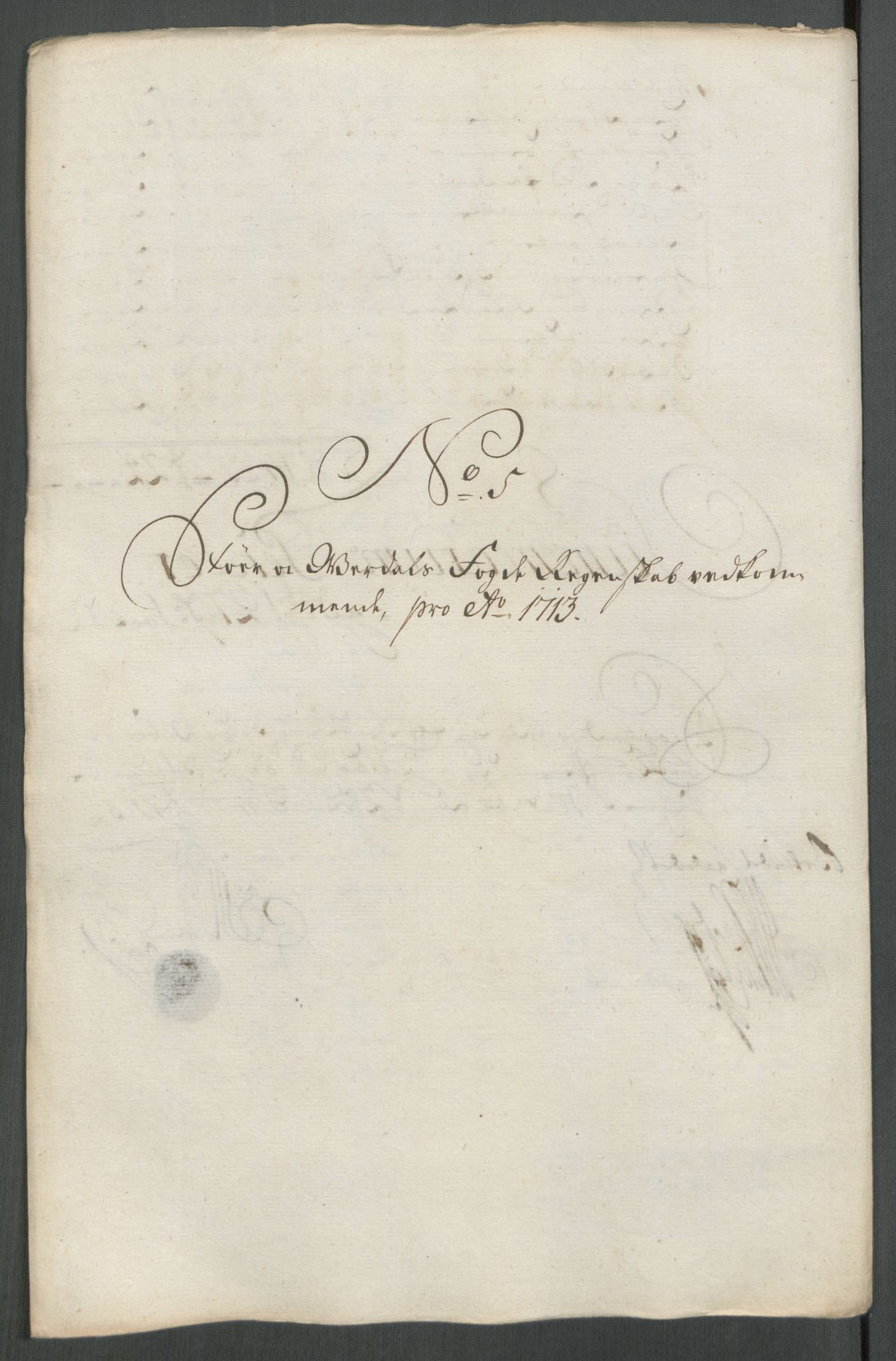 Rentekammeret inntil 1814, Reviderte regnskaper, Fogderegnskap, RA/EA-4092/R62/L4203: Fogderegnskap Stjørdal og Verdal, 1713, s. 125