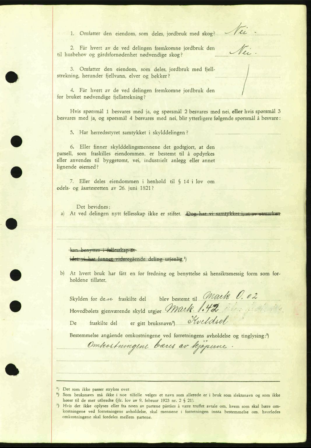 Midhordland sorenskriveri, SAB/A-3001/1/G/Gb/Gbh/L0005: Pantebok nr. A9-10, 1938-1938, Dagboknr: 820/1938