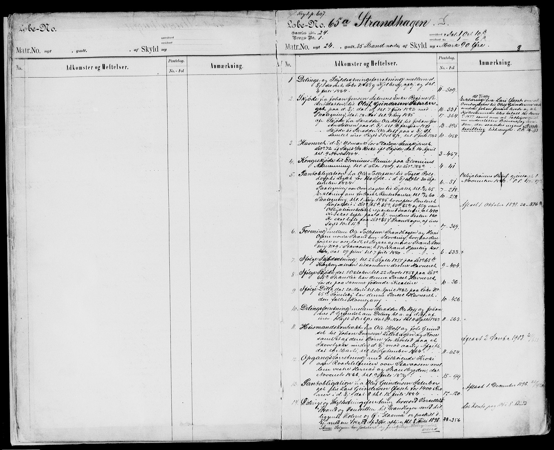 Sør-Østerdal sorenskriveri, AV/SAH-TING-018/H/Ha/Haa/L0010: Panteregister nr. 2, 1888-1922, s. 8