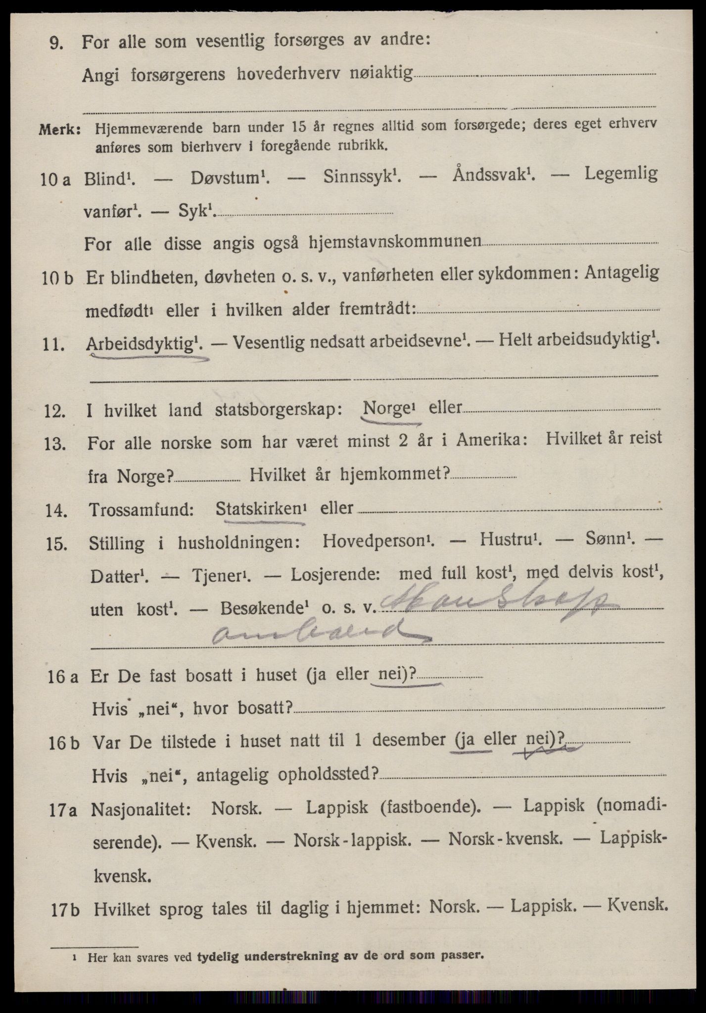 SAT, Folketelling 1920 for 1619 Sør-Frøya herred, 1920, s. 4376