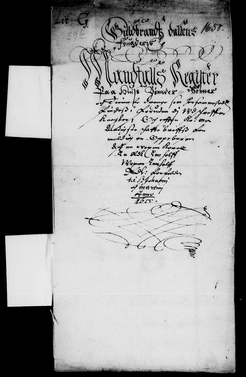 Rentekammeret inntil 1814, Reviderte regnskaper, Lensregnskaper, RA/EA-5023/R/Rb/Rba/L0201: Akershus len, 1650-1651