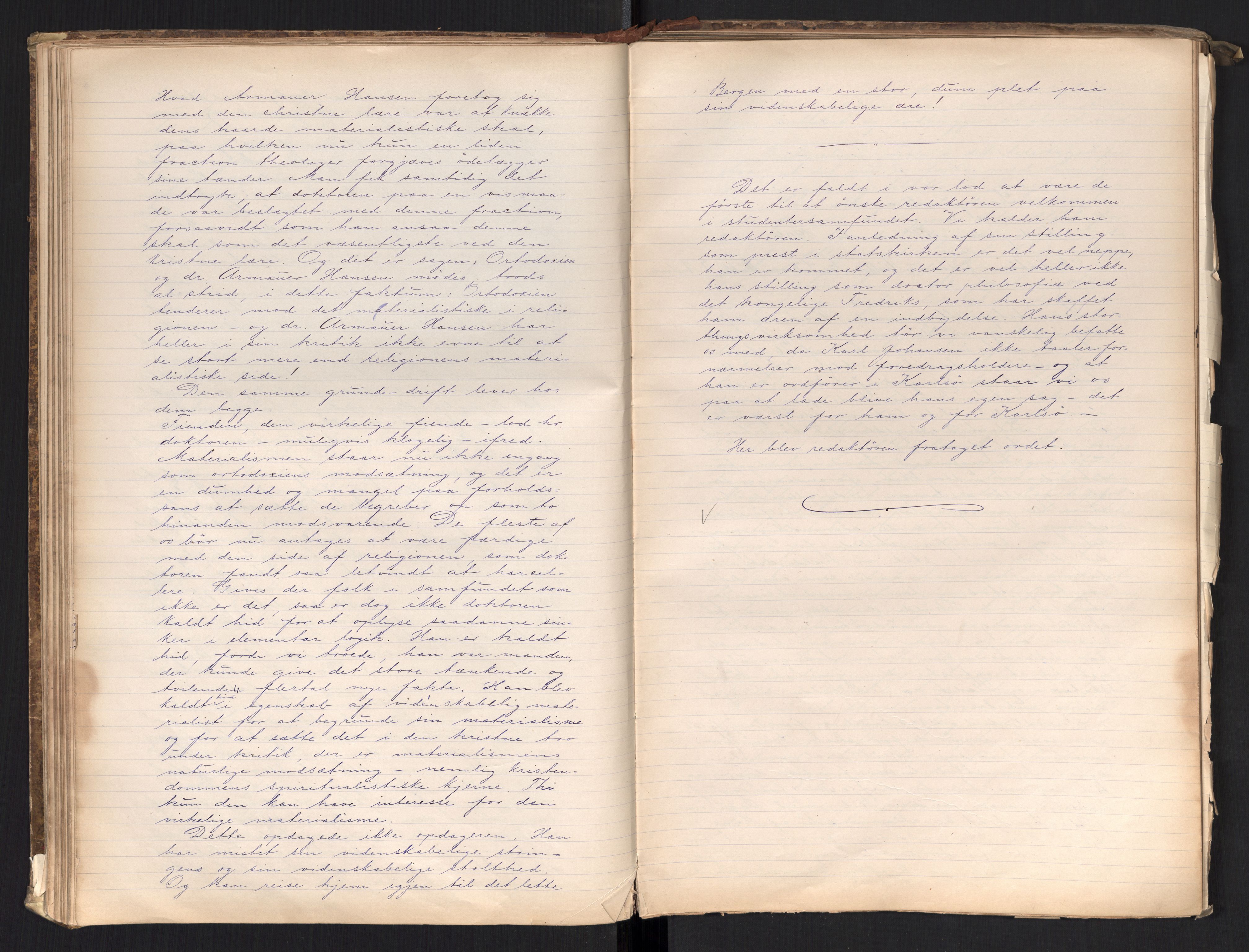 Det Norske Studentersamfund, AV/RA-PA-1322/X/Xa/L0017/0001: -- / Samfundsavisen (stort format), 1902-1904, s. 87