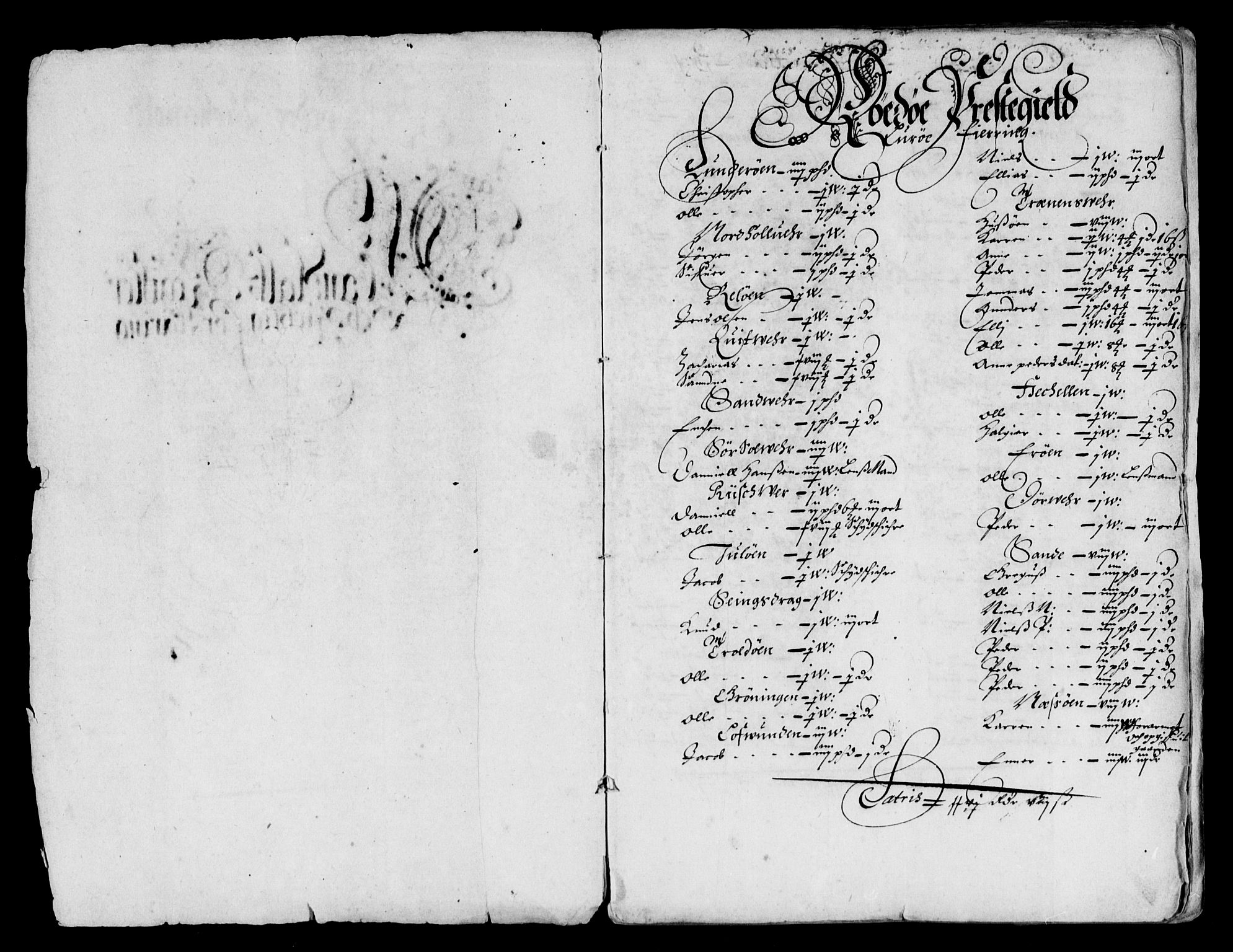 Rentekammeret inntil 1814, Reviderte regnskaper, Lensregnskaper, AV/RA-EA-5023/R/Rb/Rbz/L0041: Nordlandenes len, 1664-1667