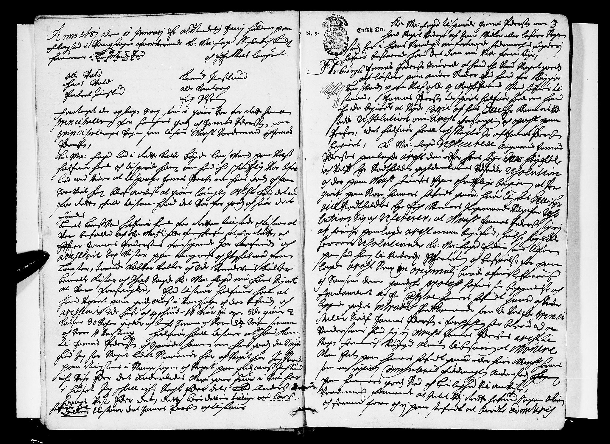 Hedemarken sorenskriveri, SAH/TING-034/G/Gb/L0017: Tingbok, 1681, s. 2b-3a
