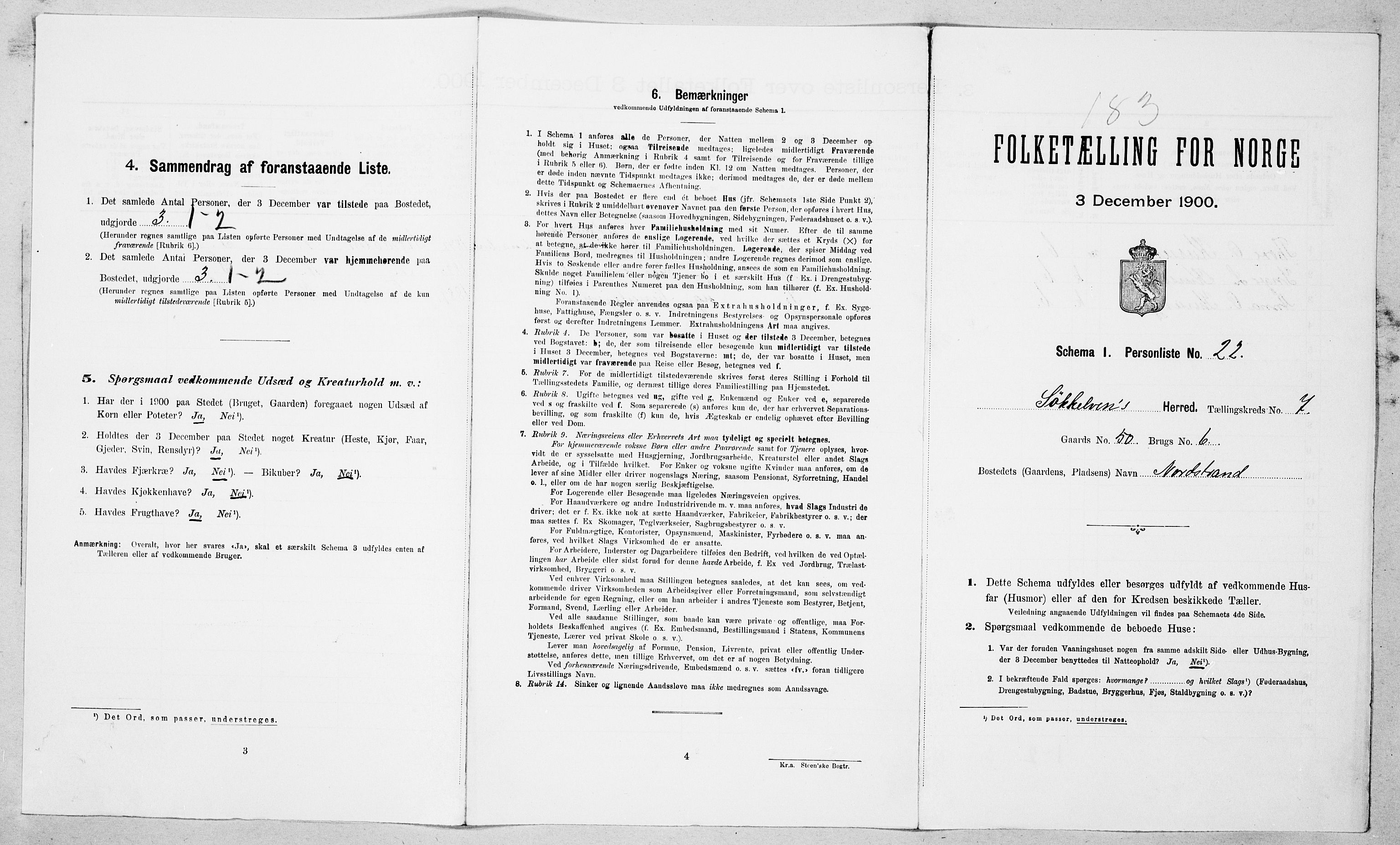 SAT, Folketelling 1900 for 1528 Sykkylven herred, 1900, s. 735