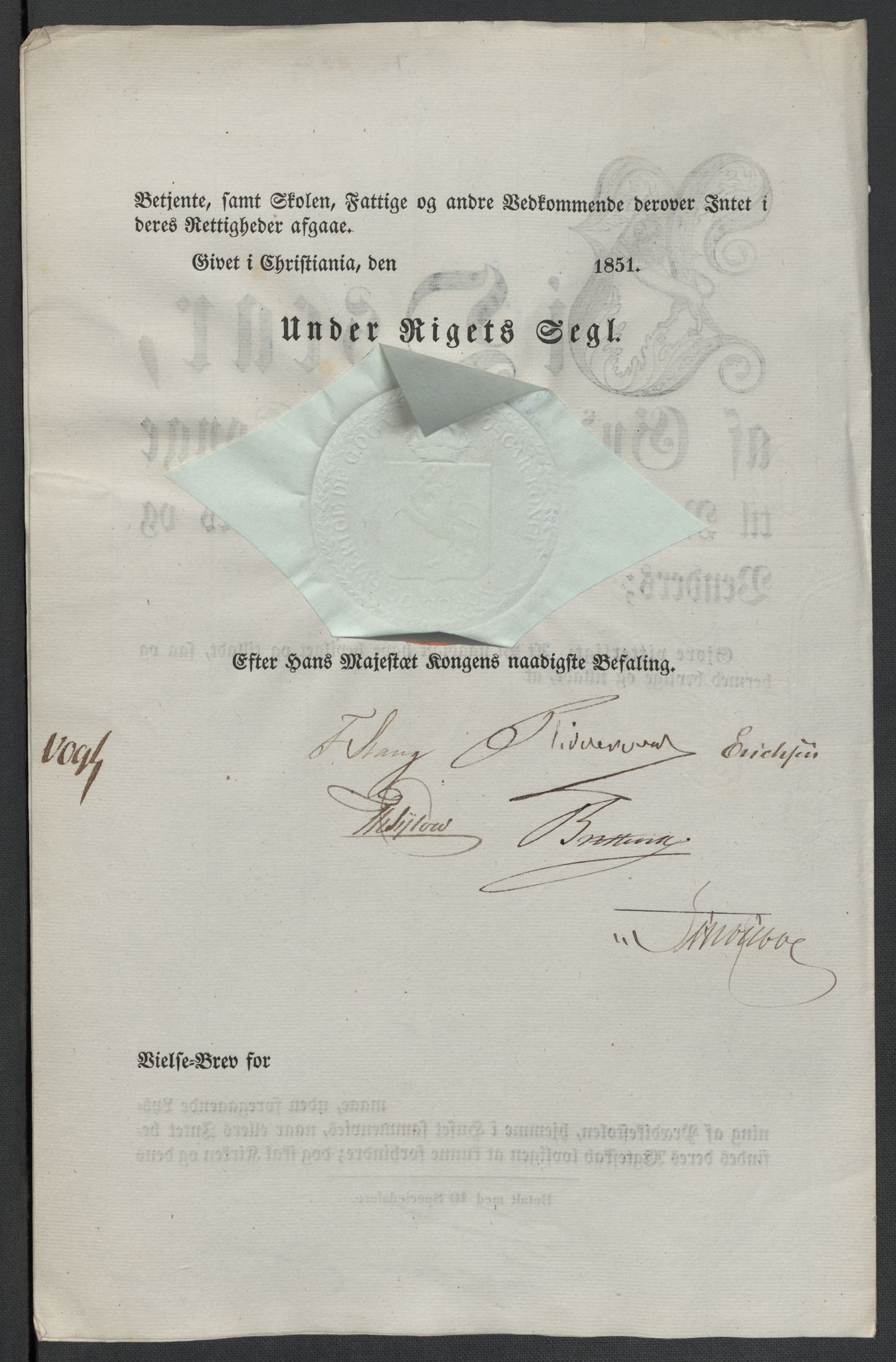Christie, Wilhelm Frimann Koren, RA/PA-0014/F/L0006: Christies dokumenter fra Stortinget, 1817-1818, s. 445