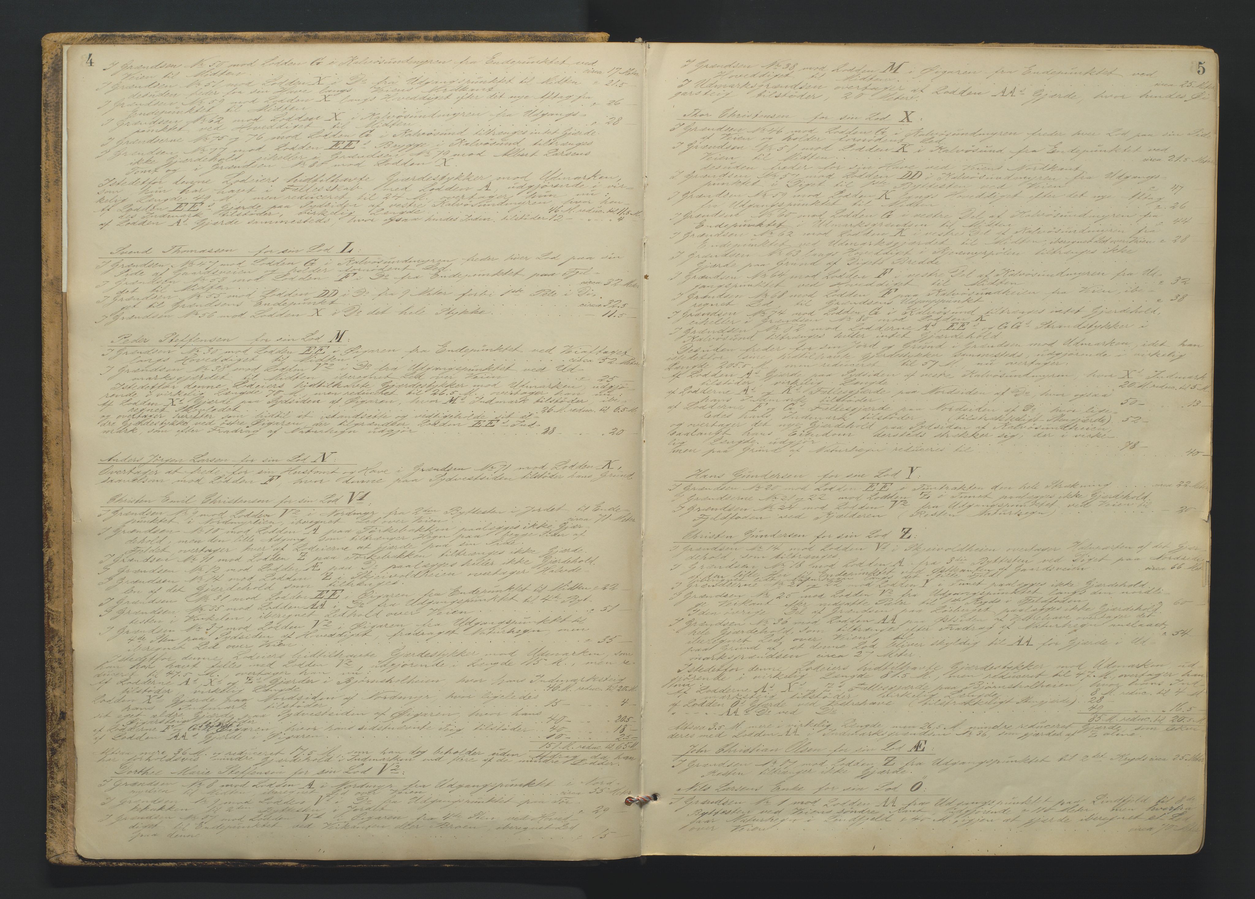 Utskiftningsformannen i Nedenes amt, AV/SAK-1541-0002/F/Fa/Faa/L0011: Utskiftningsprotokoll med gårdsregister, Nedenes amt nr 11, 1887-1893