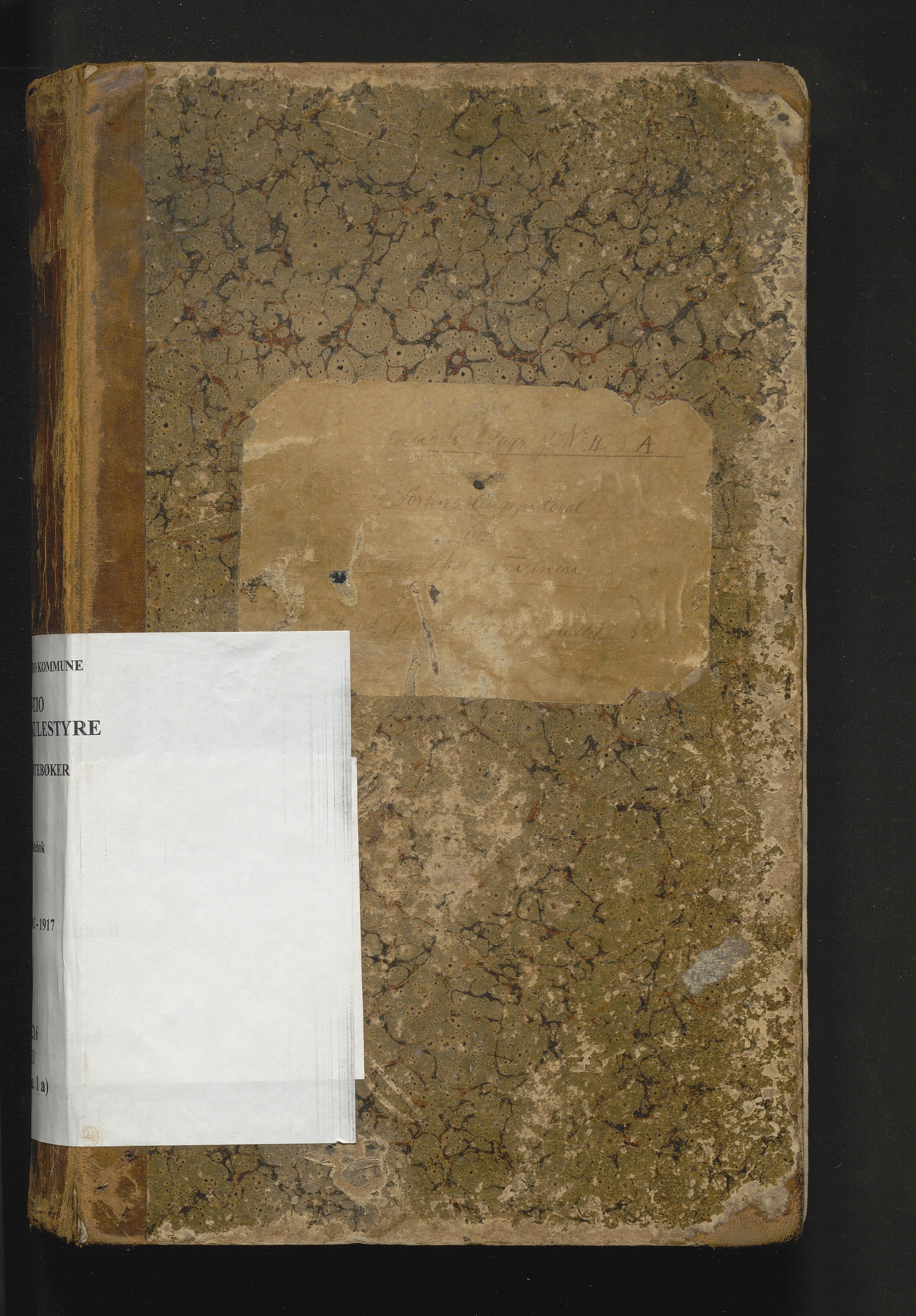 Sveio kommune. Skulestyret, IKAH/1216-211/A/Aa/L0005: Møtebok for Sveio skulestyre, 1862-1917