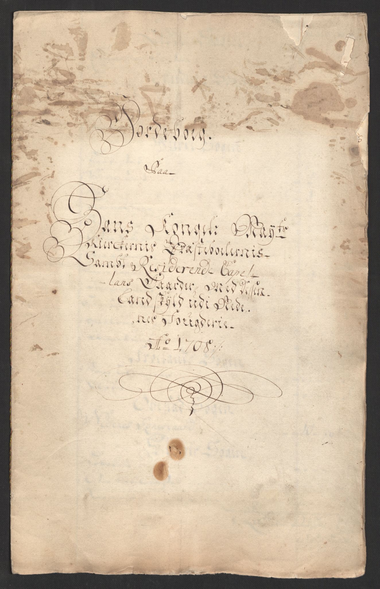 Rentekammeret inntil 1814, Reviderte regnskaper, Fogderegnskap, RA/EA-4092/R39/L2318: Fogderegnskap Nedenes, 1706-1709, s. 251