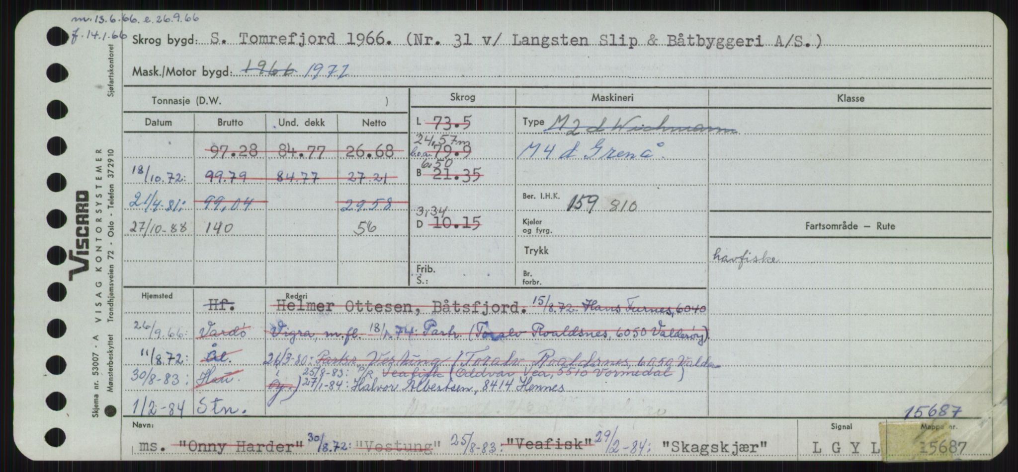 Sjøfartsdirektoratet med forløpere, Skipsmålingen, RA/S-1627/H/Ha/L0005/0001: Fartøy, S-Sven / Fartøy, S-Skji, s. 625