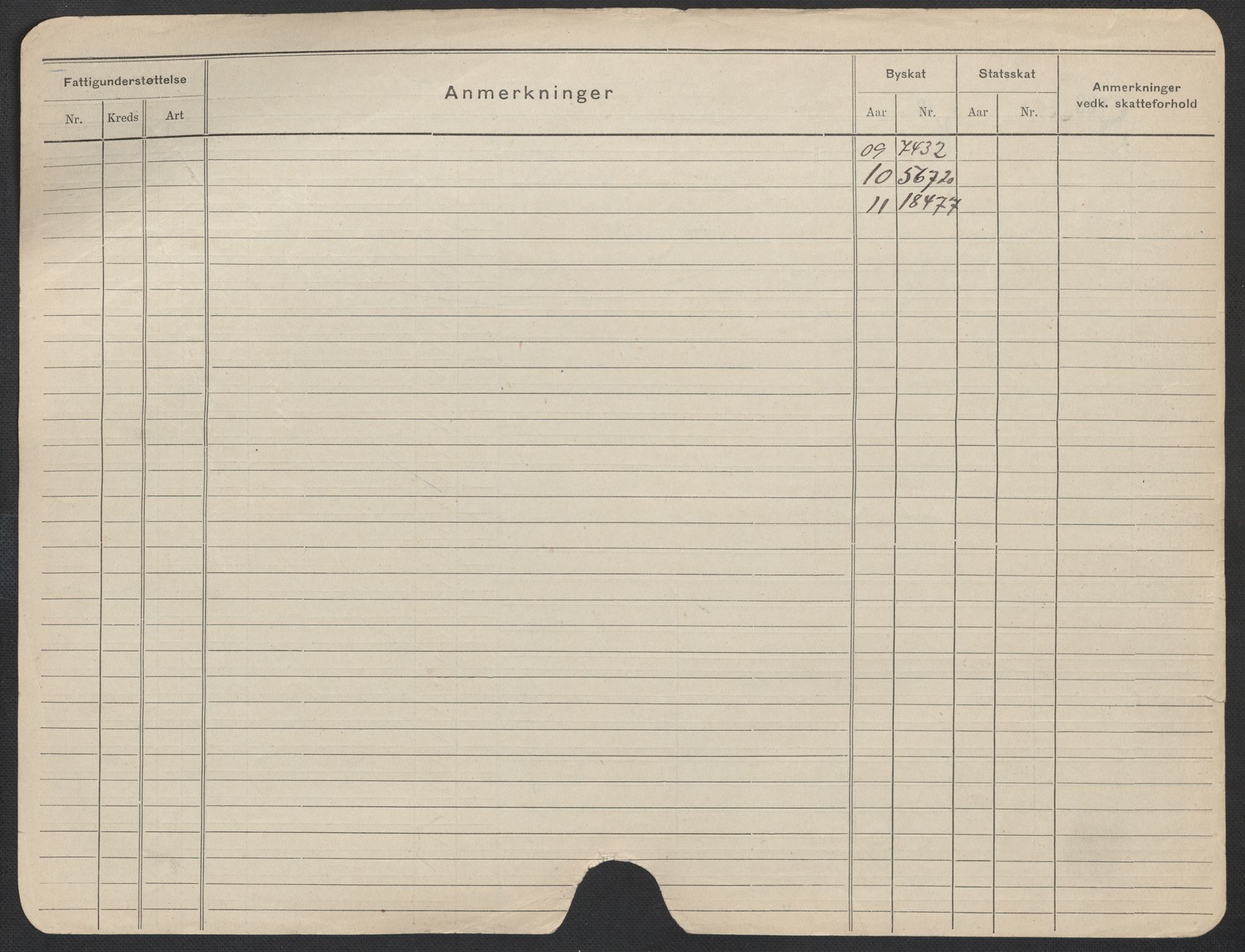 Oslo folkeregister, Registerkort, SAO/A-11715/F/Fa/Fac/L0013: Kvinner, 1906-1914, s. 1051b