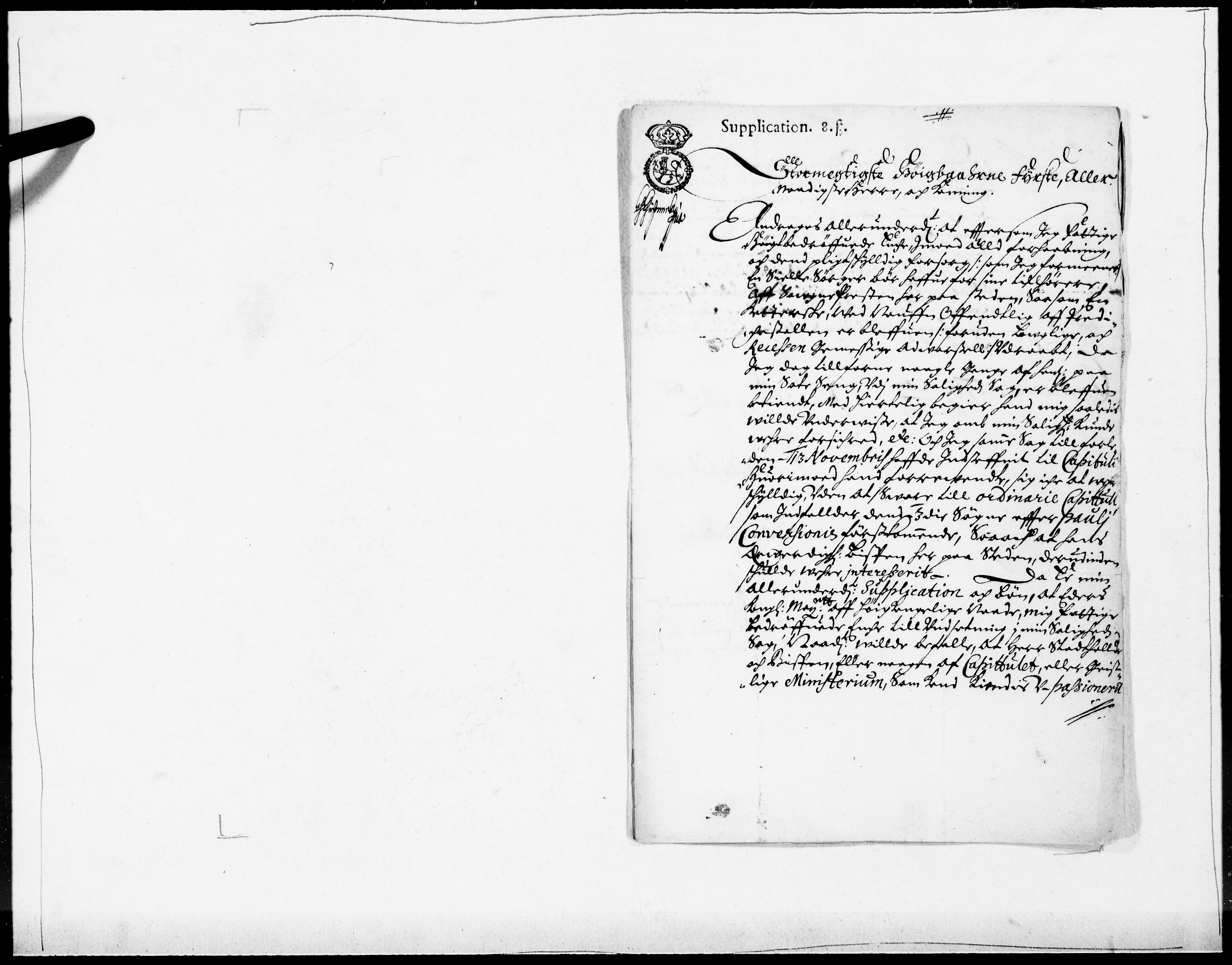 Danske Kanselli 1572-1799, RA/EA-3023/F/Fc/Fcc/Fcca/L0022: Norske innlegg 1572-1799, 1662, s. 4