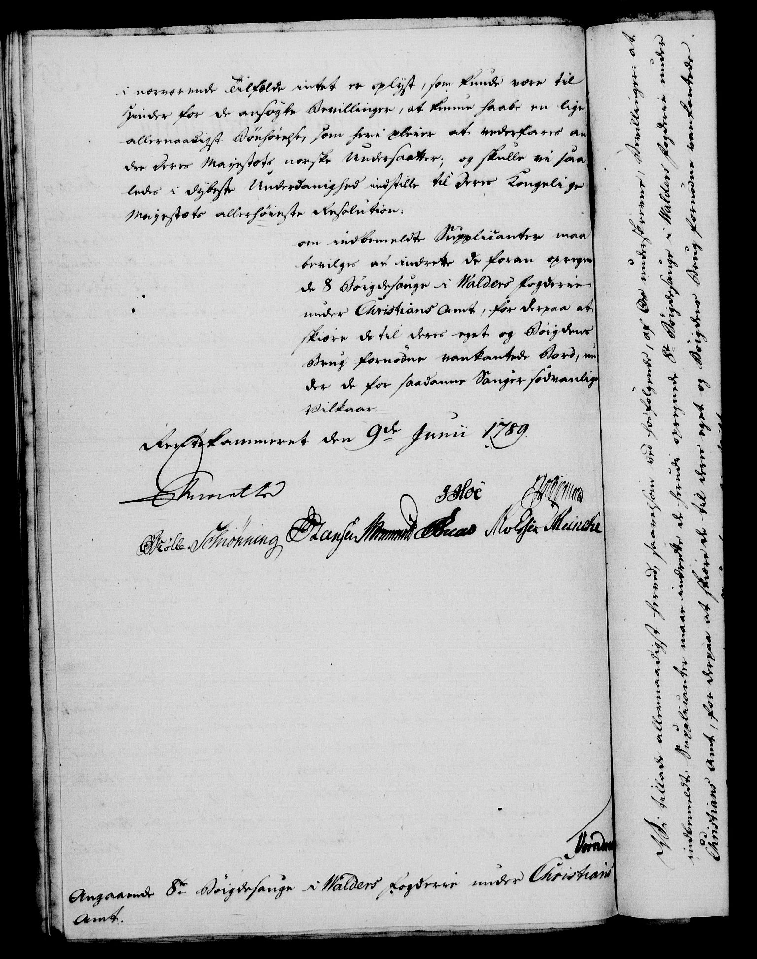 Rentekammeret, Kammerkanselliet, RA/EA-3111/G/Gf/Gfa/L0071: Norsk relasjons- og resolusjonsprotokoll (merket RK 52.71), 1789, s. 342