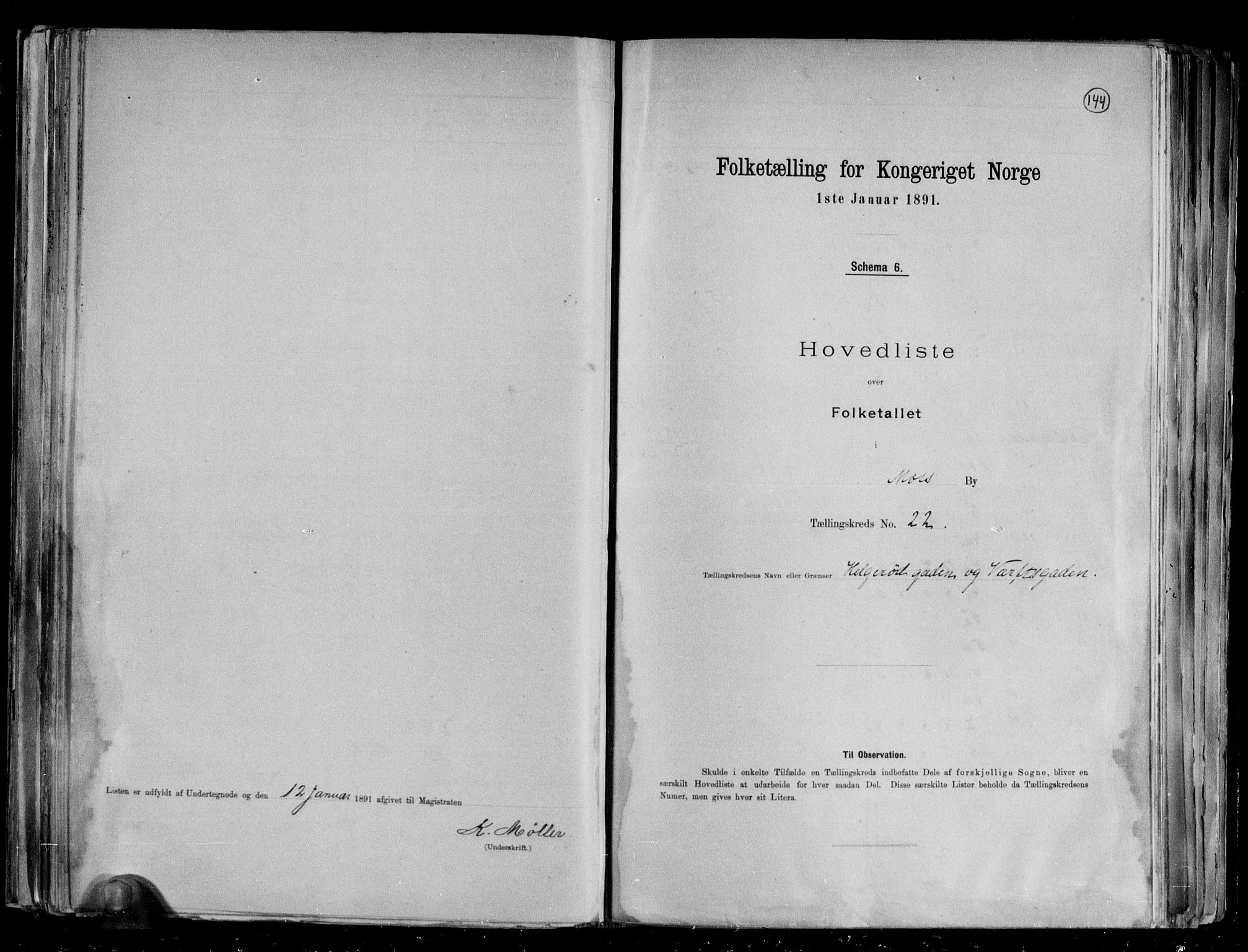 RA, Folketelling 1891 for 0104 Moss kjøpstad, 1891, s. 47