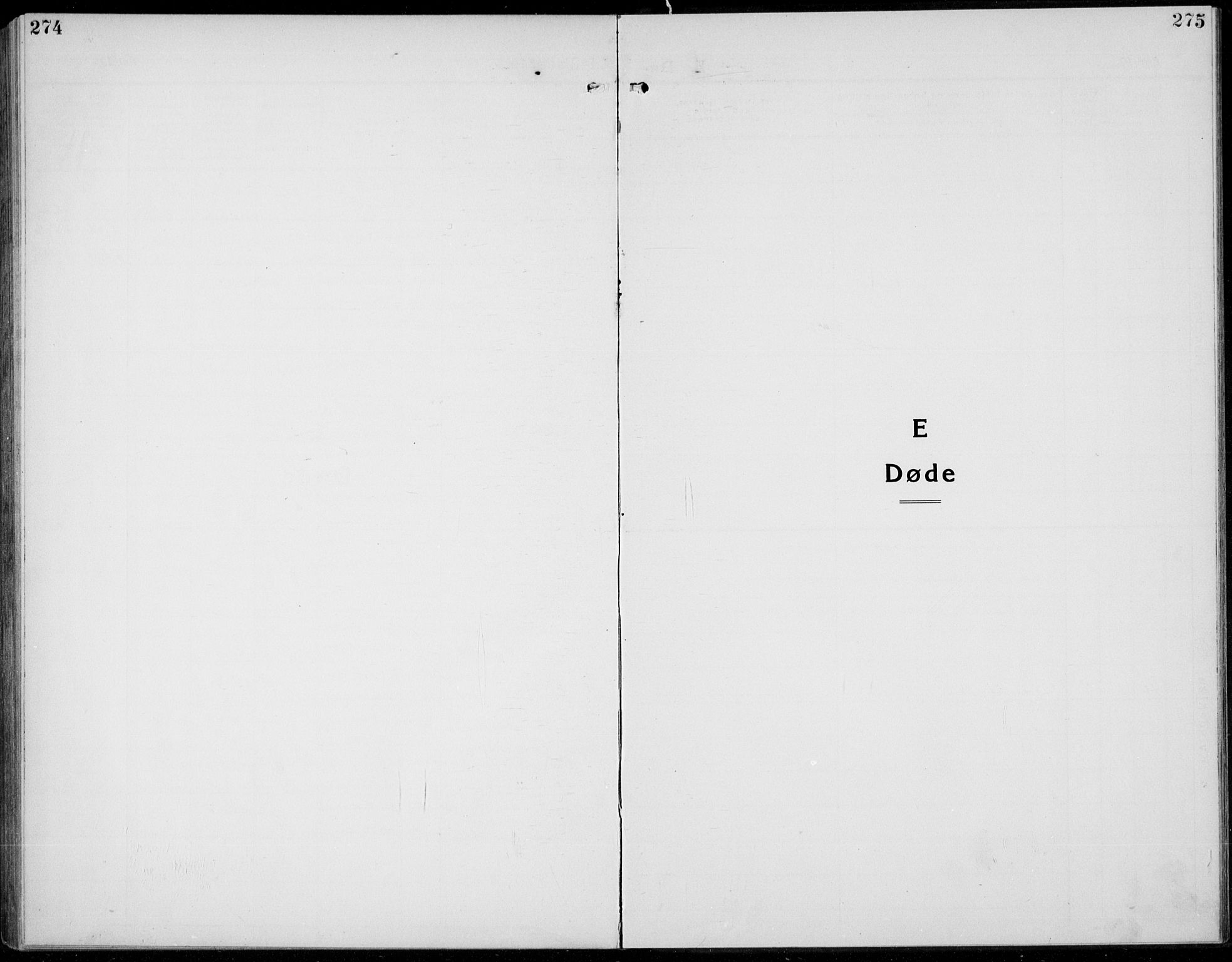 Brøttum prestekontor, SAH/PREST-016/L/La/L0001: Klokkerbok nr. 1, 1921-1941, s. 274-275