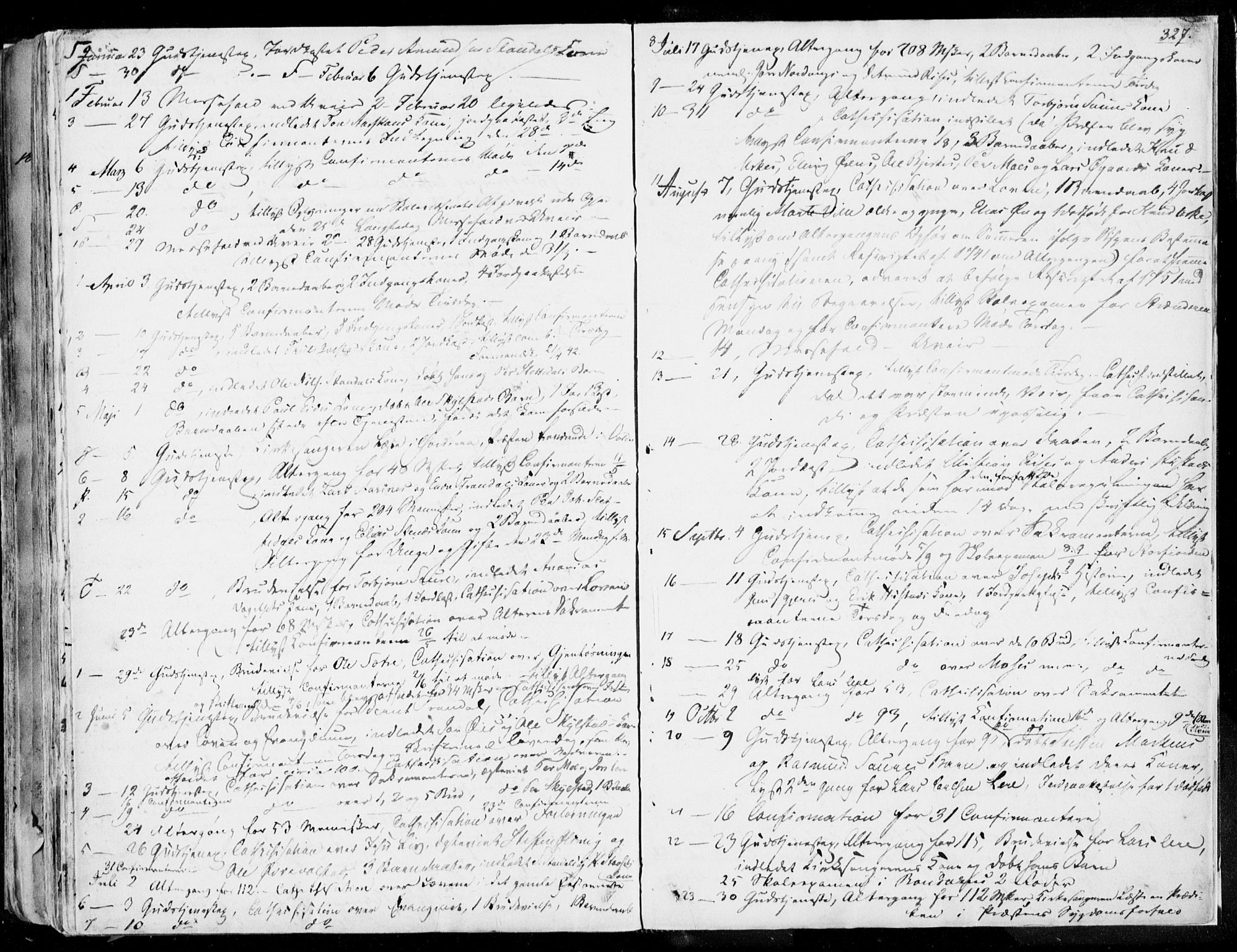 Ministerialprotokoller, klokkerbøker og fødselsregistre - Møre og Romsdal, AV/SAT-A-1454/515/L0208: Ministerialbok nr. 515A04, 1830-1846, s. 327