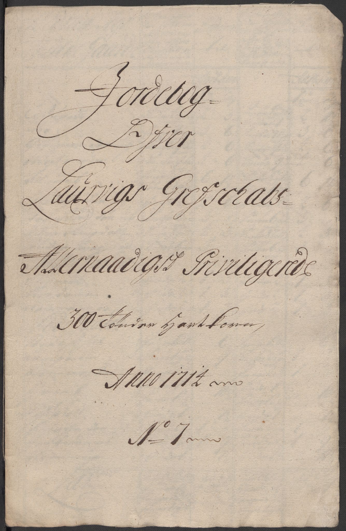 Rentekammeret inntil 1814, Reviderte regnskaper, Fogderegnskap, RA/EA-4092/R33/L1986: Fogderegnskap Larvik grevskap, 1714-1715, s. 206