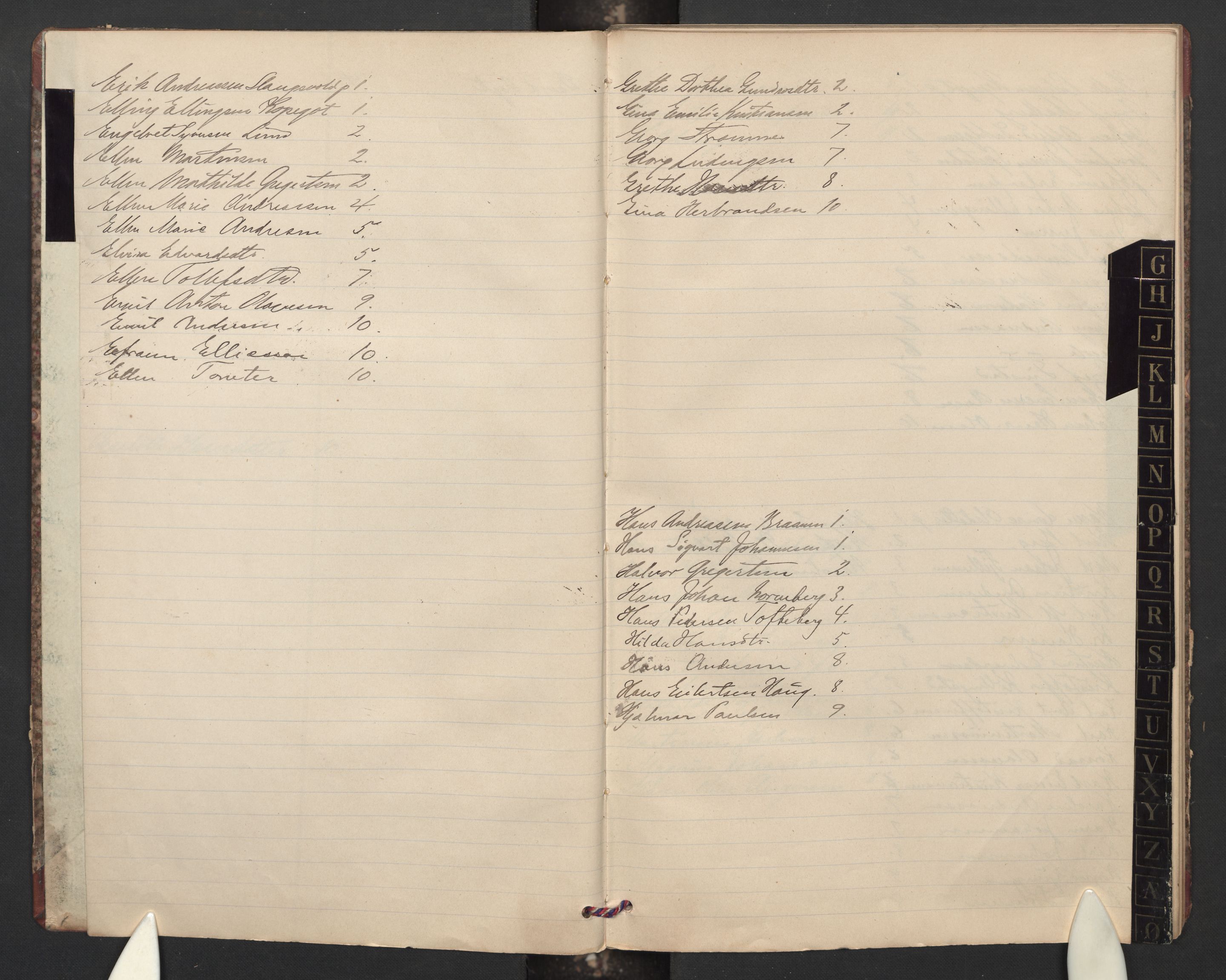 Råde lensmannskontor, AV/SAO-A-10073/I/Ia/Iaa/L0001: Flytteprotokoll, 1901-1909