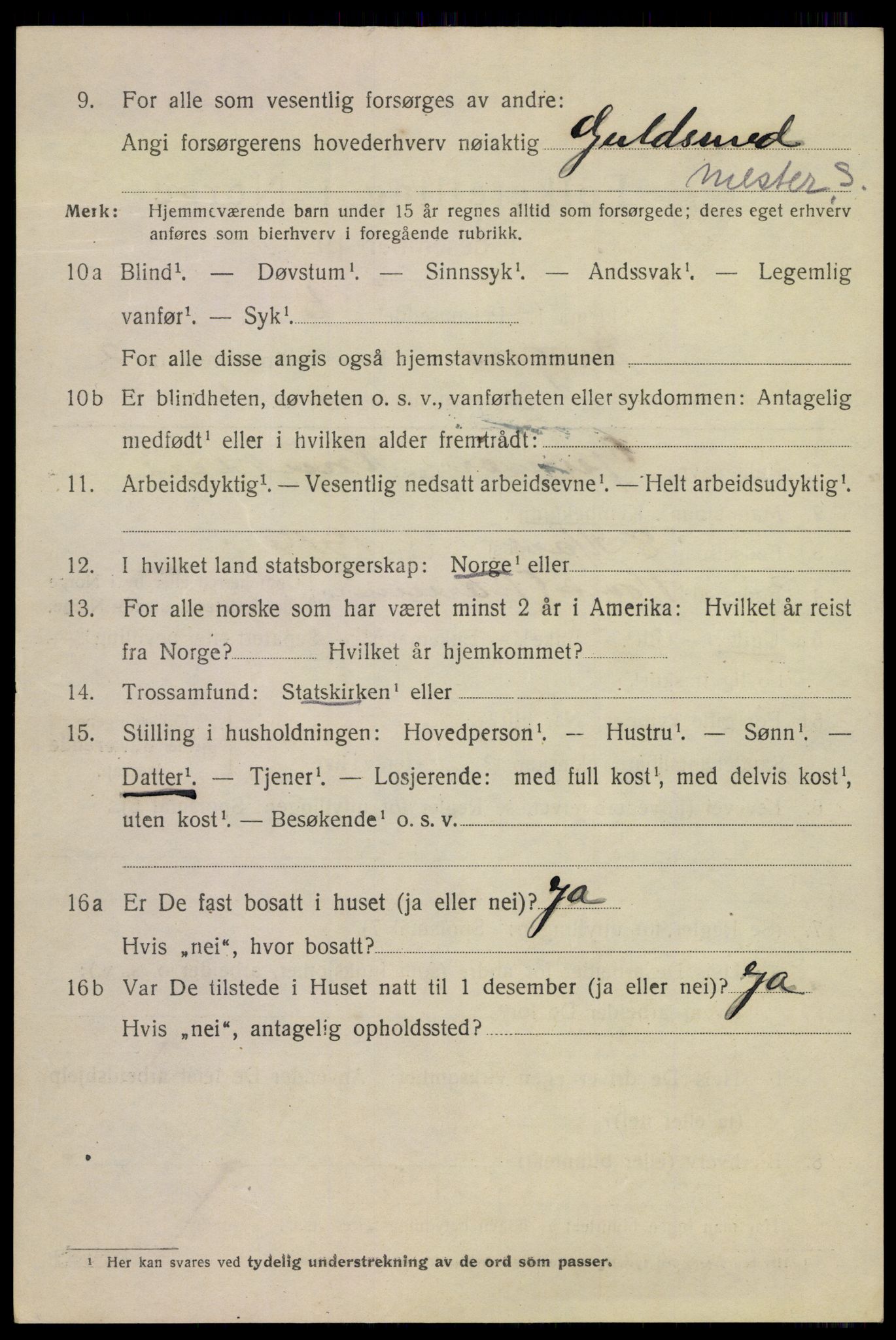 SAKO, Folketelling 1920 for 0801 Kragerø kjøpstad, 1920, s. 5596