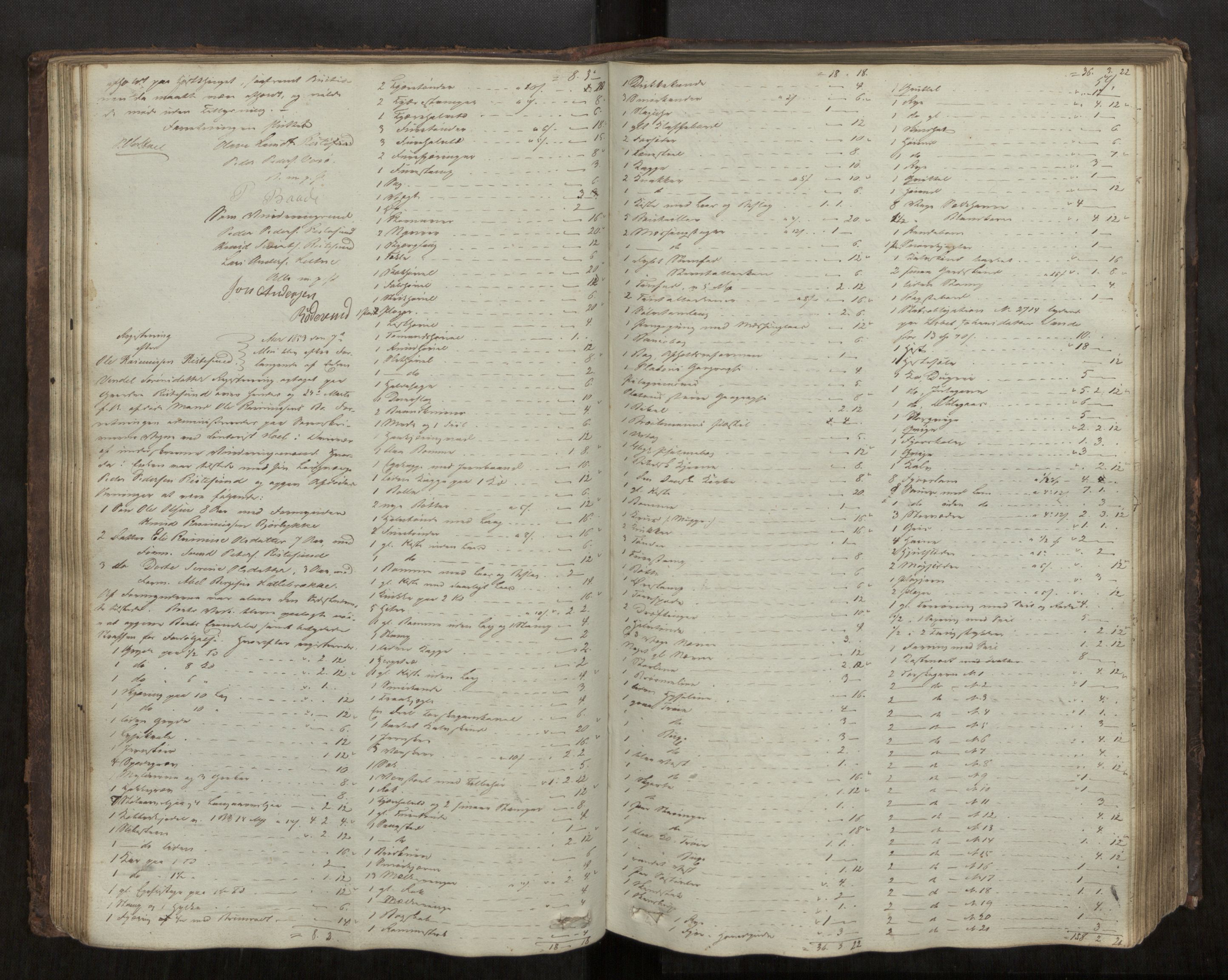 Søre Sunnmøre sorenskriveri, AV/SAT-A-4122/1/3/3B/L0002: Skiftebehandlings- / Skifteforhandlingsprotokollar, 1850-1861, s. 59