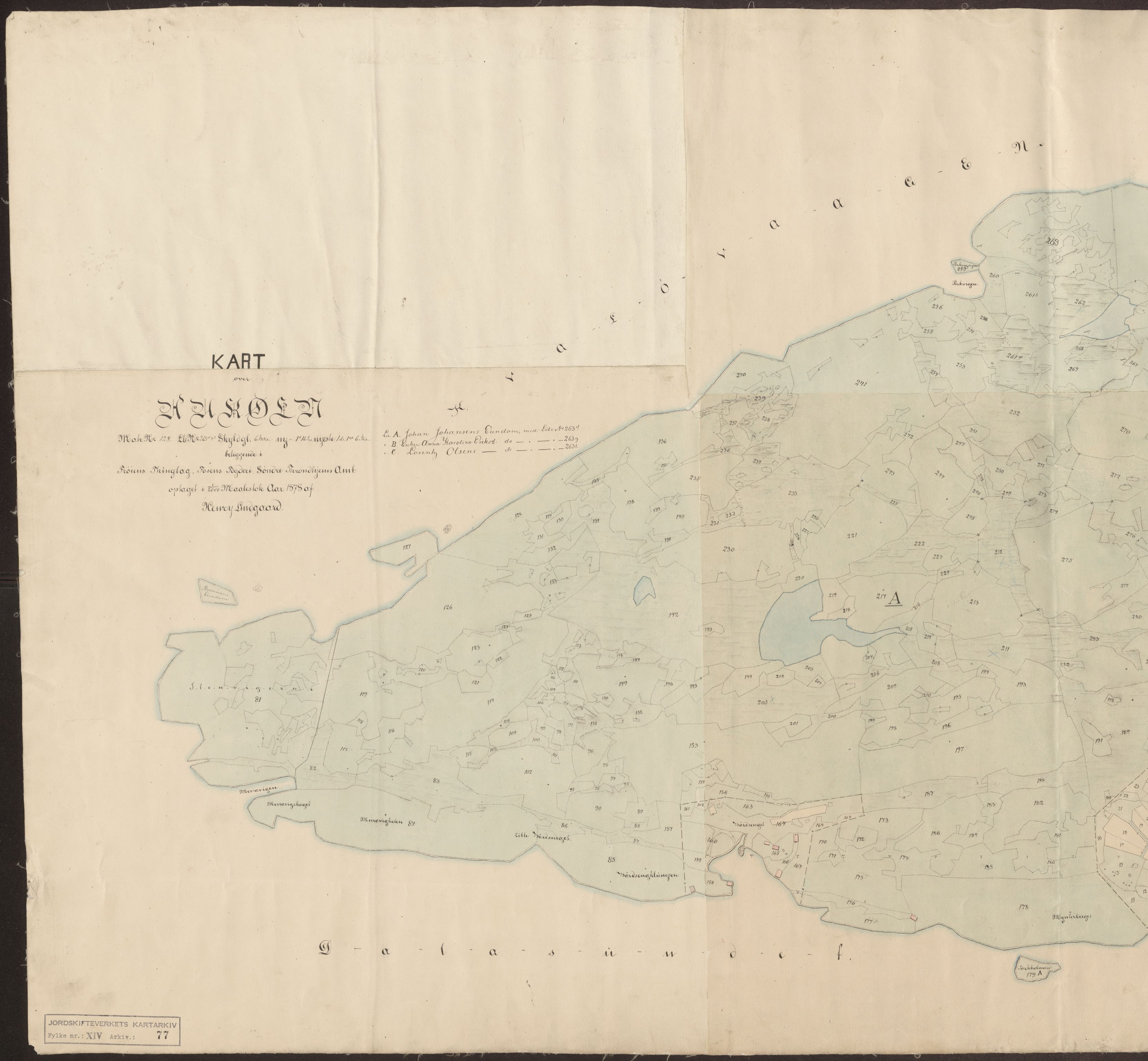 Jordskifteverkets kartarkiv, AV/RA-S-3929/T, 1859-1988, s. 147