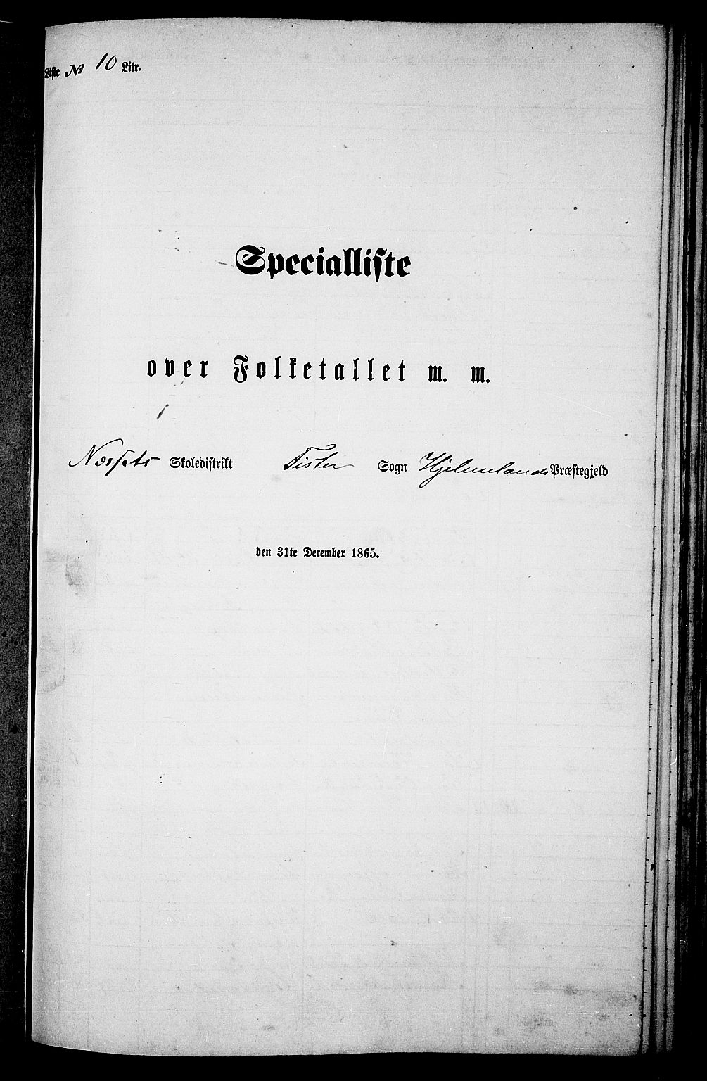 RA, Folketelling 1865 for 1133P Hjelmeland prestegjeld, 1865, s. 120