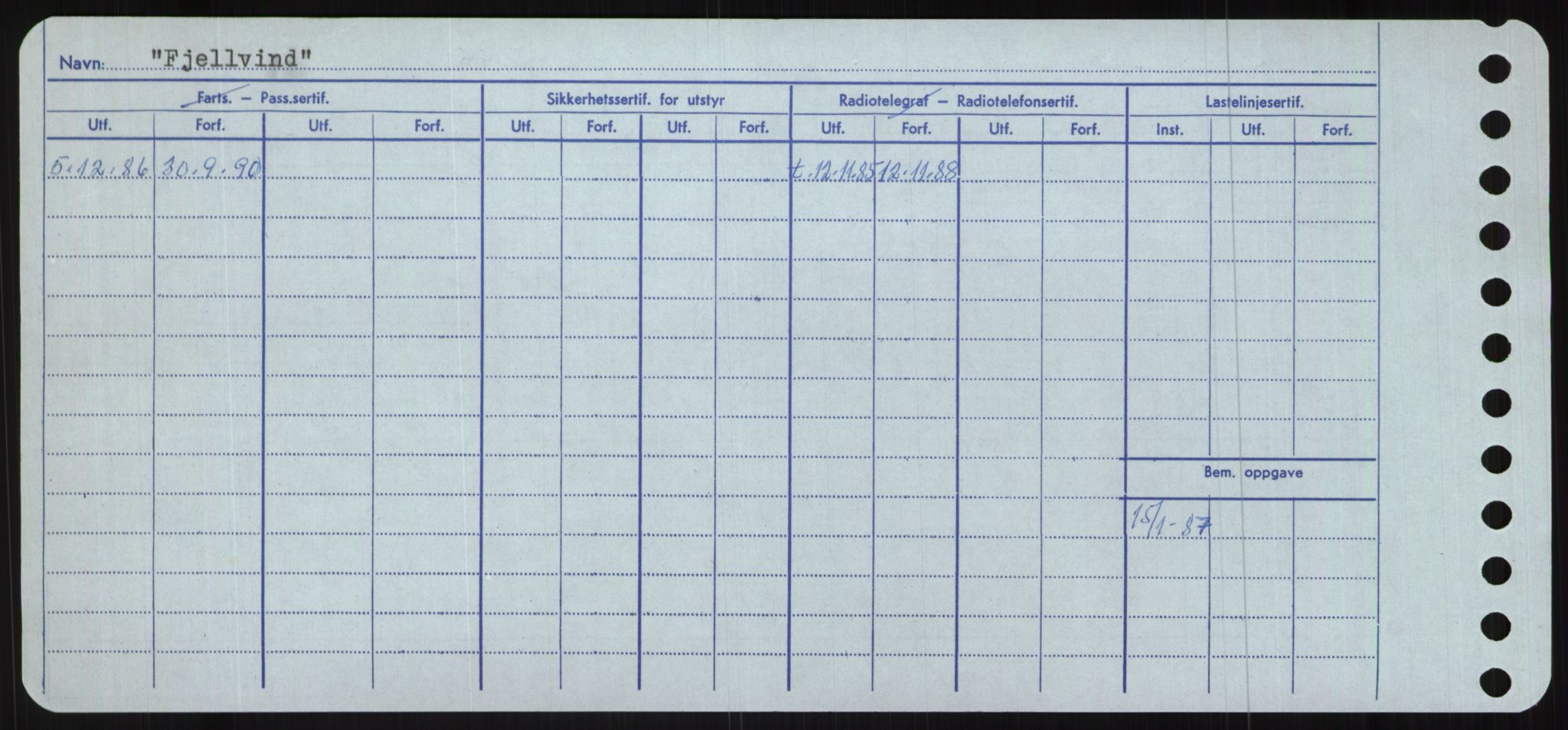 Sjøfartsdirektoratet med forløpere, Skipsmålingen, RA/S-1627/H/Ha/L0002/0001: Fartøy, Eik-Hill / Fartøy, Eik-F, s. 484