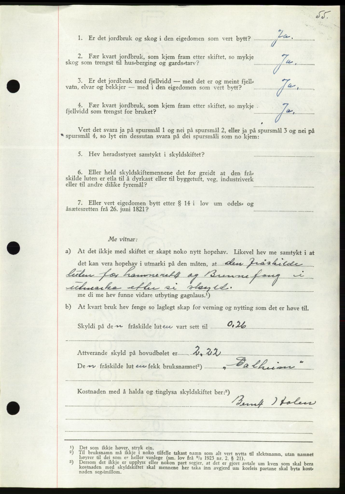 Søre Sunnmøre sorenskriveri, AV/SAT-A-4122/1/2/2C/L0070: Pantebok nr. 64, 1940-1941, Dagboknr: 433/1940