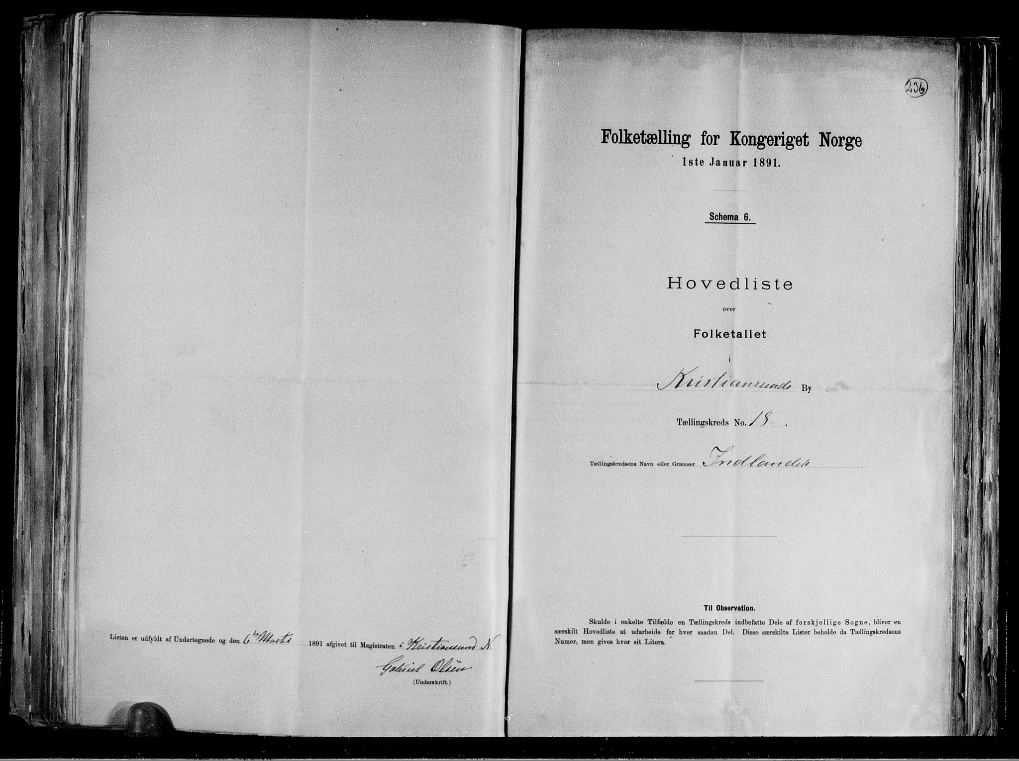 RA, Folketelling 1891 for 1503 Kristiansund kjøpstad, 1891, s. 39