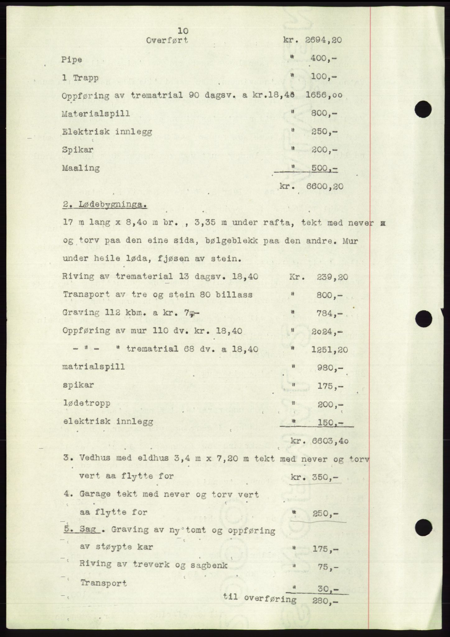 Søre Sunnmøre sorenskriveri, AV/SAT-A-4122/1/2/2C/L0086: Pantebok nr. 12A, 1949-1950, Dagboknr: 2236/1949
